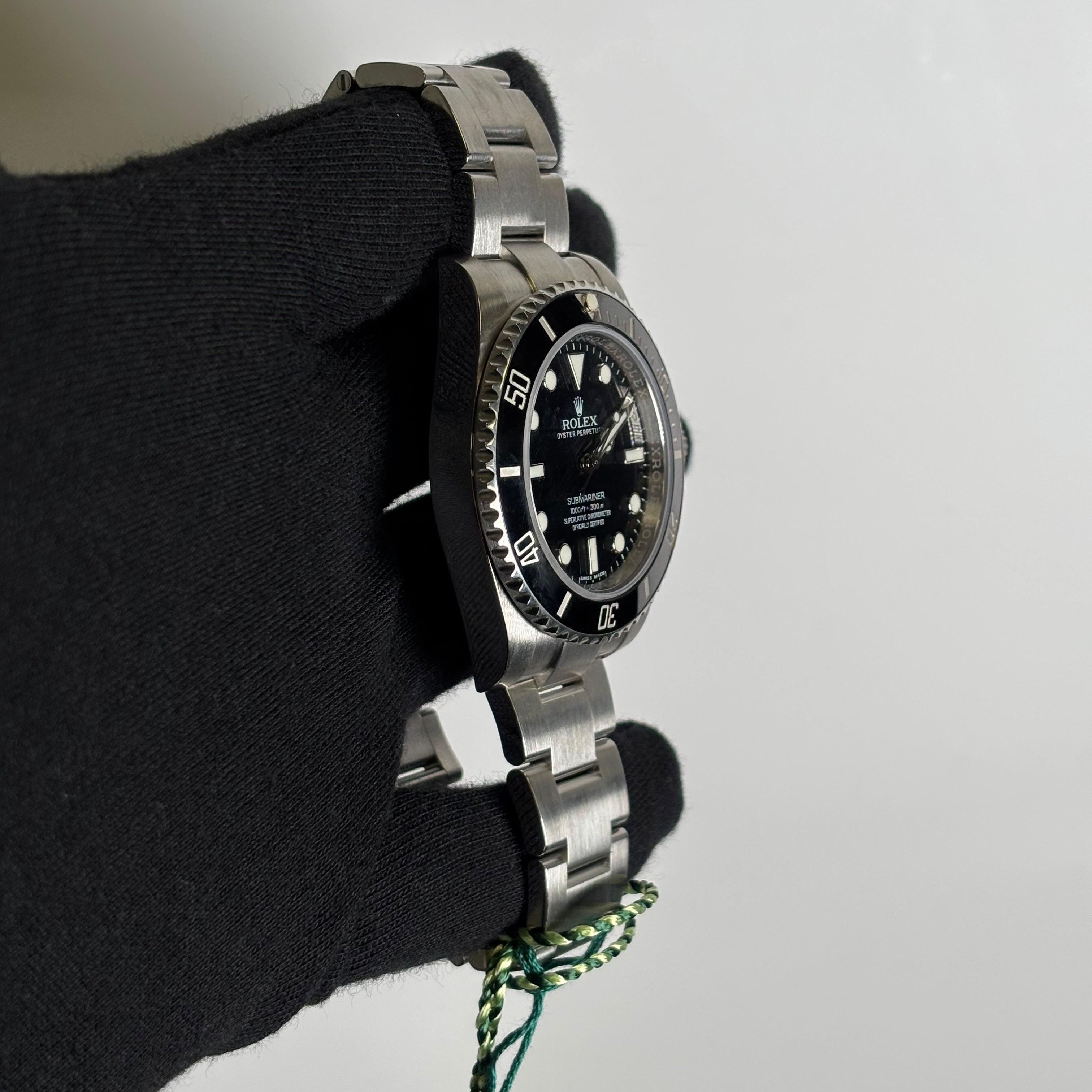 Rolex Submariner 40mm Black Dial Watch Ref# 114060 - Happy Jewelers Fine Jewelry Lifetime Warranty