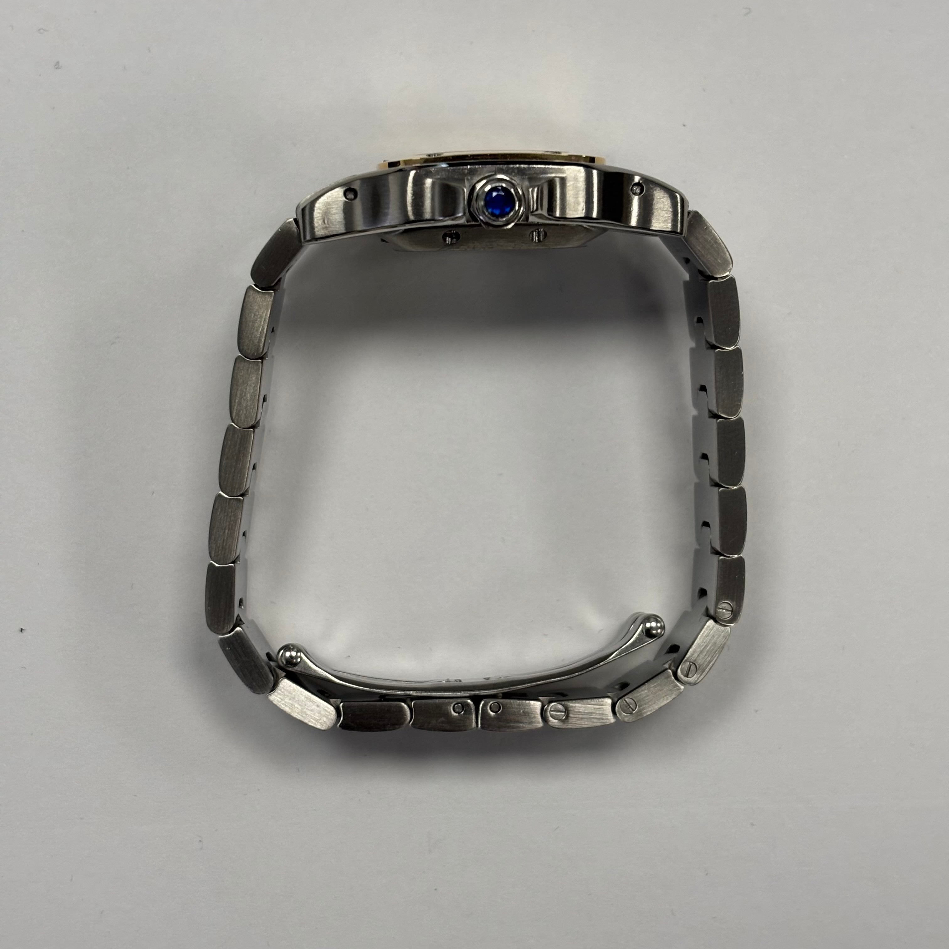 Cartier Santos 24mm Silver Dial Watch Ref# 2423 - Happy Jewelers Fine Jewelry Lifetime Warranty