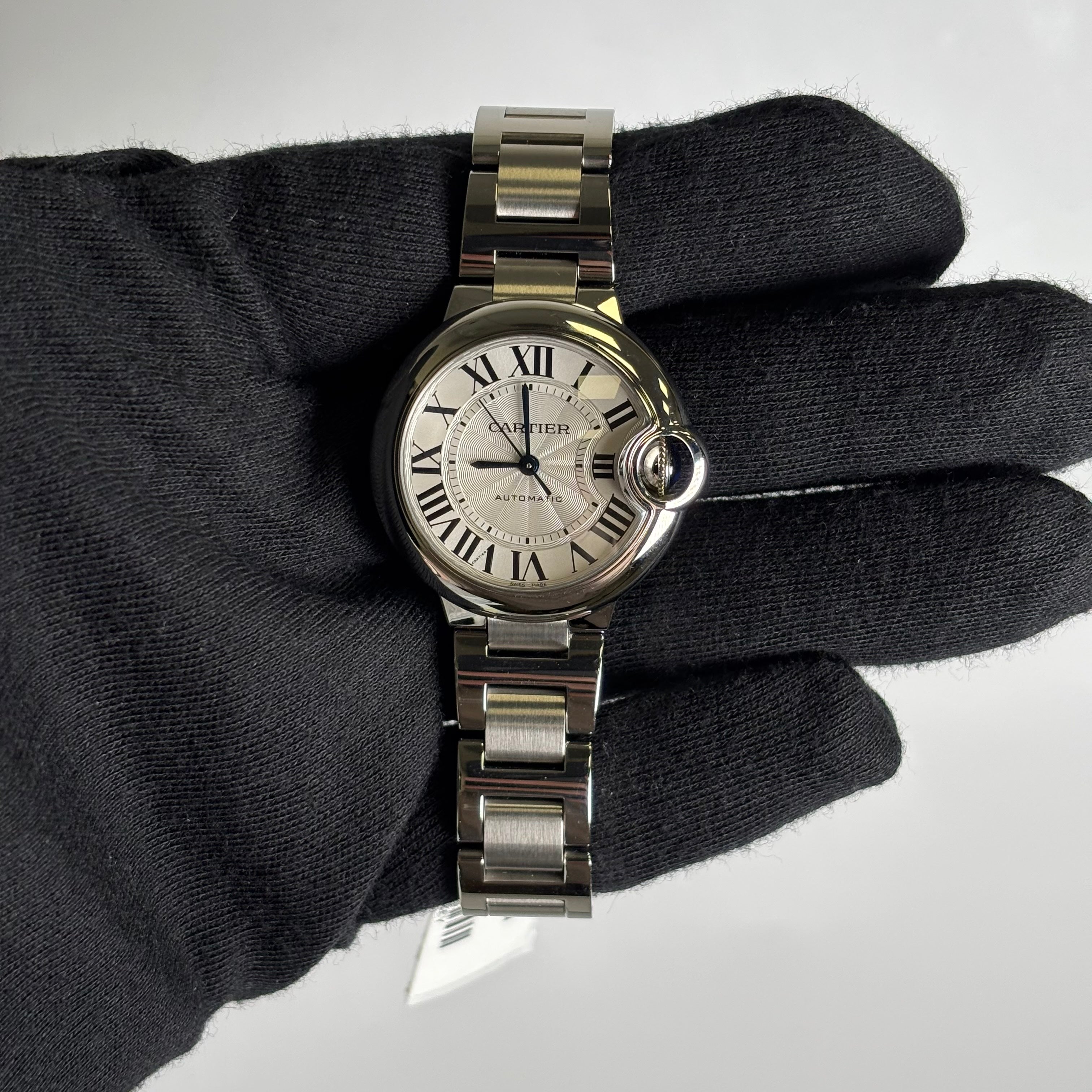 Cartier Ballon Bleu 33mm Ivory Dial Watch Ref# WSBB0044 - Happy Jewelers Fine Jewelry Lifetime Warranty