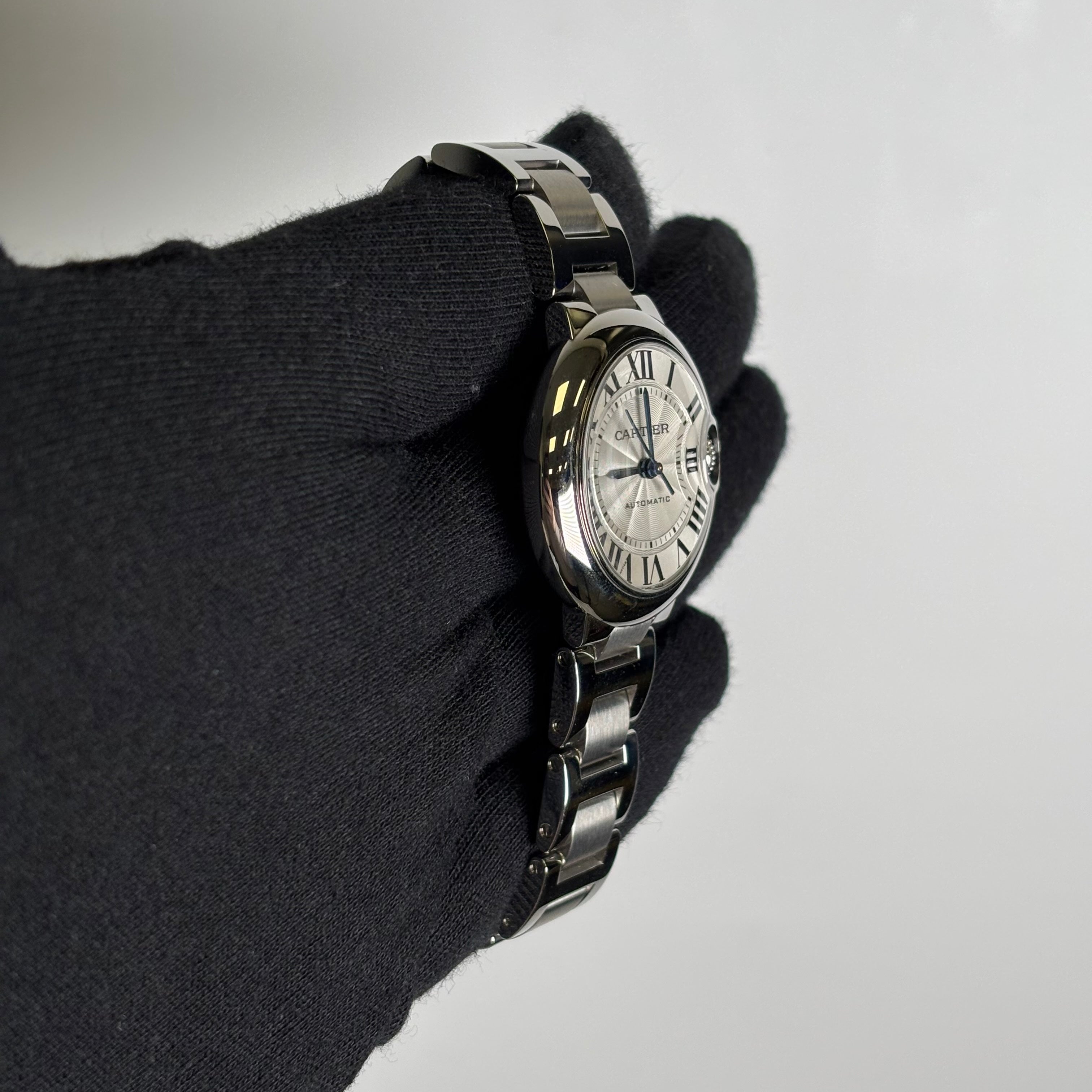 Cartier Ballon Bleu 33mm Ivory Dial Watch Ref# WSBB0044 - Happy Jewelers Fine Jewelry Lifetime Warranty