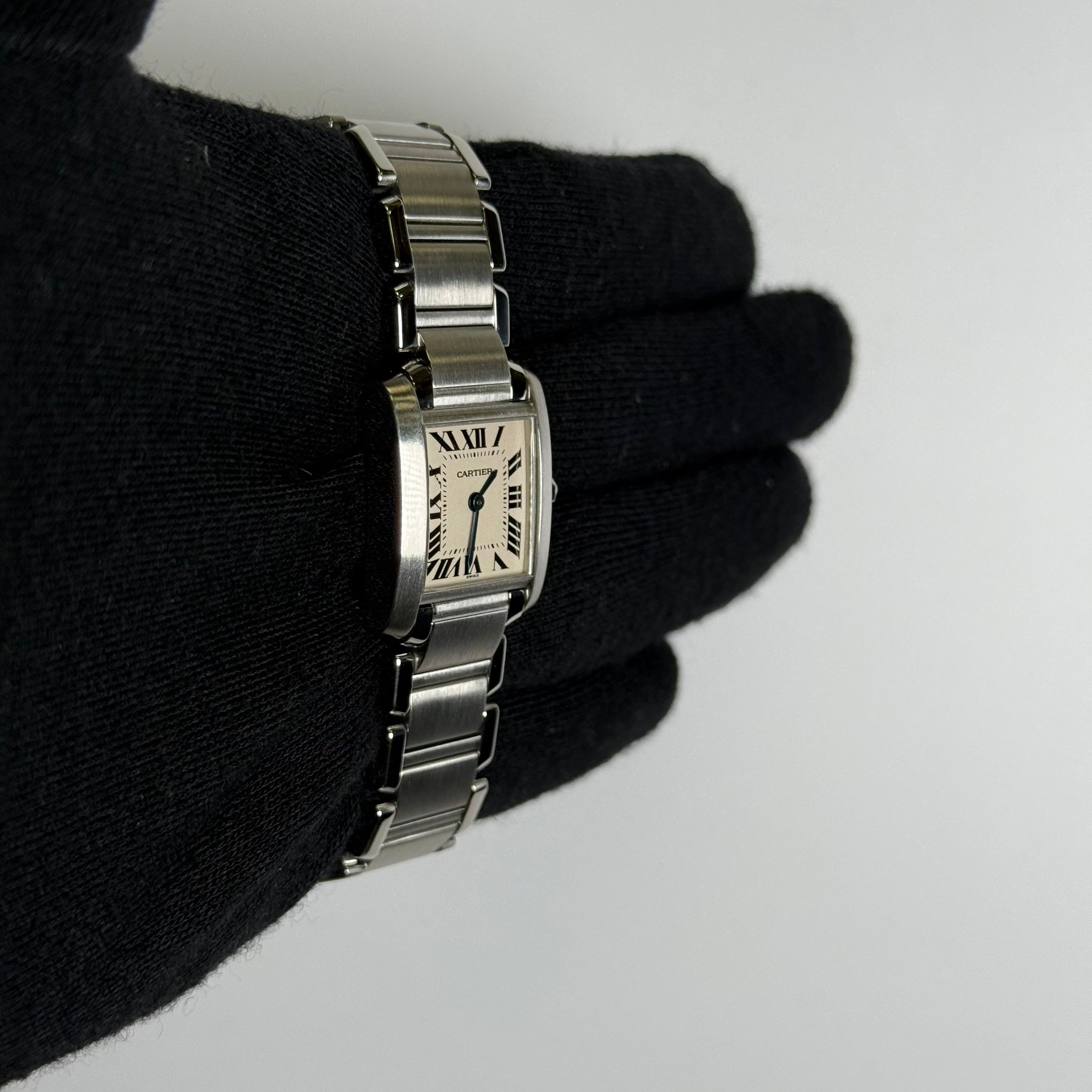 Cartier Tank 20mm Ivory Dial Watch Ref# W51008Q3 - Happy Jewelers Fine Jewelry Lifetime Warranty