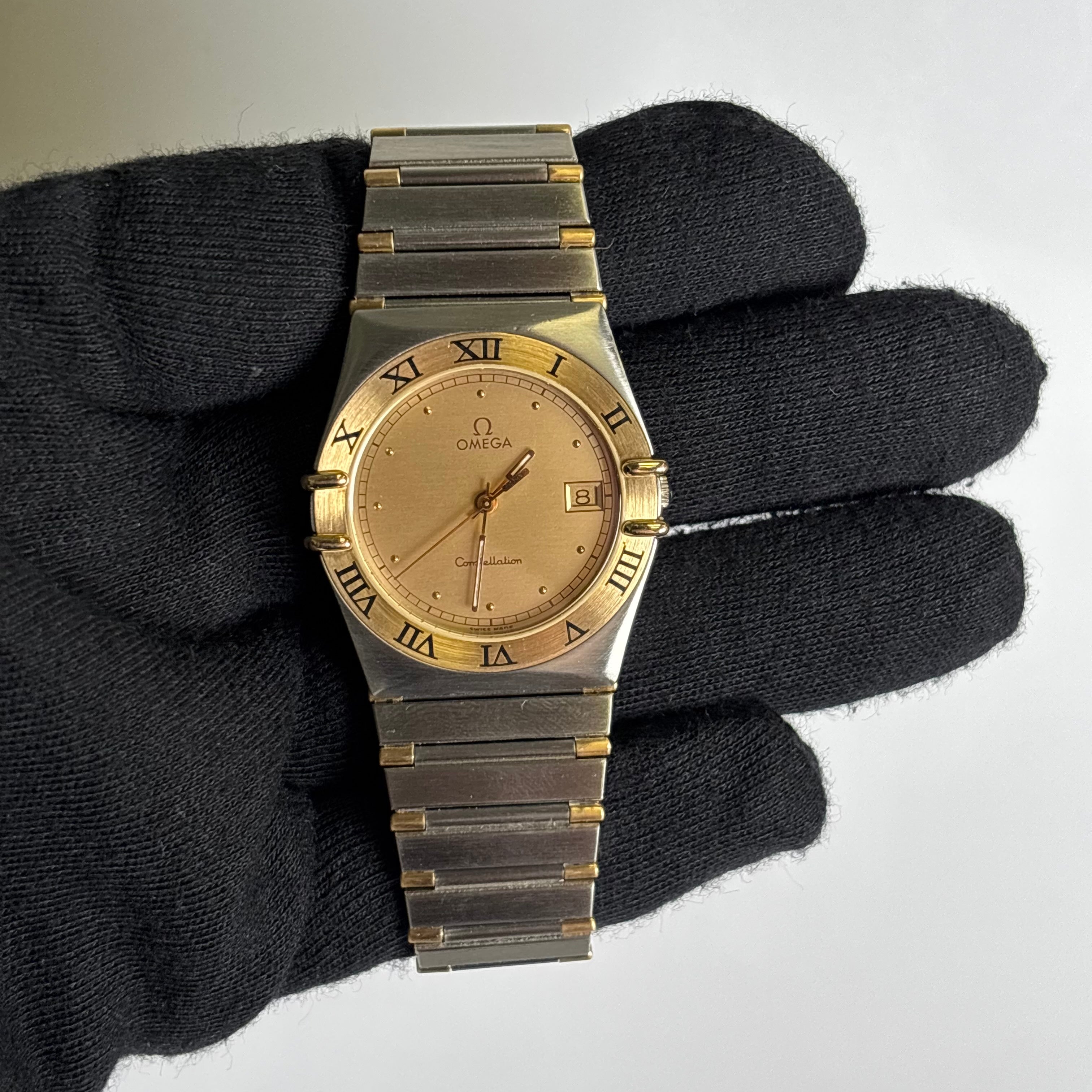 Omega Constellation 33mm Champagne Dial Watch Ref# 396.1070 - Happy Jewelers Fine Jewelry Lifetime Warranty