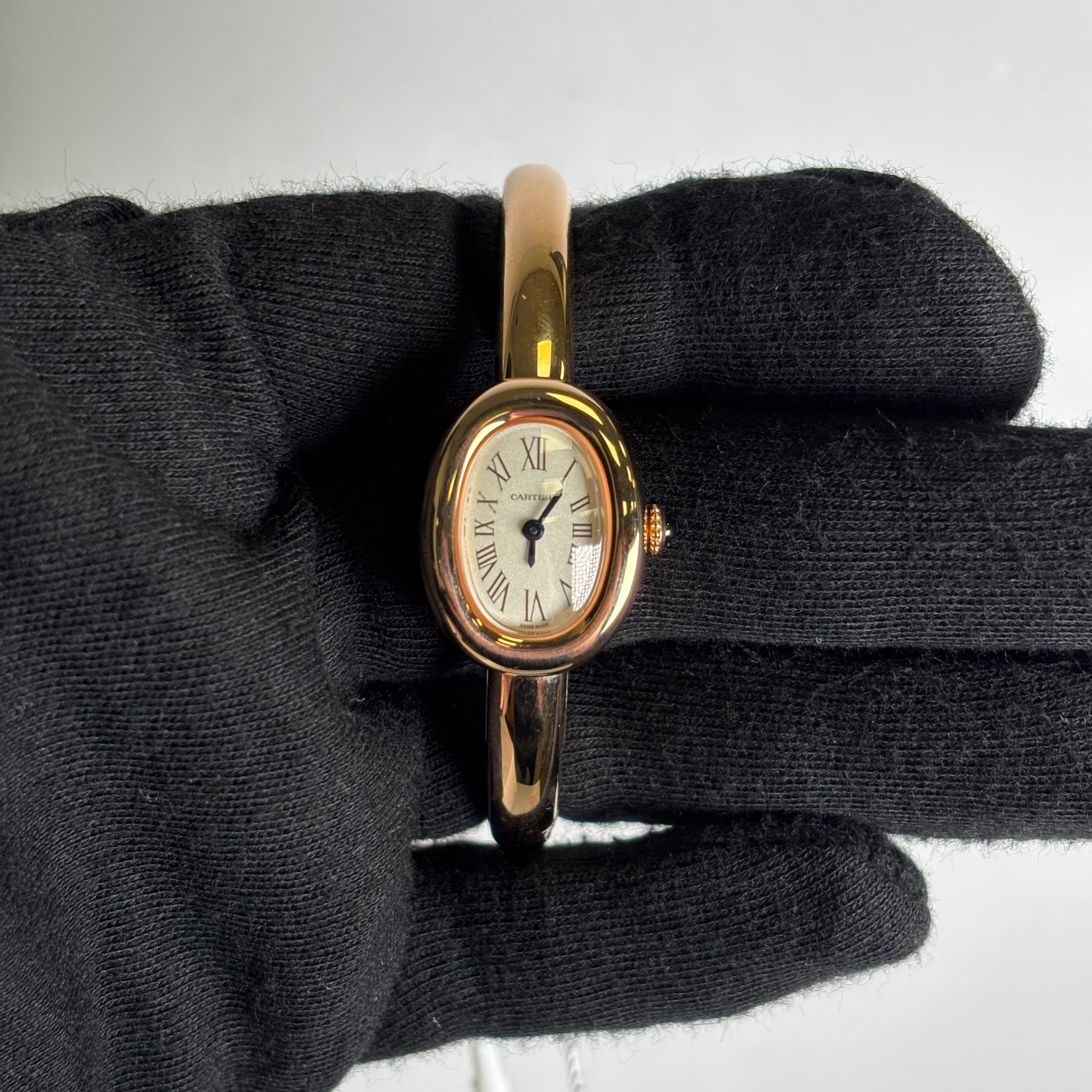 Cartier Baignoire 18.7mm White Dial Watch Ref# WGBA0048 - Happy Jewelers Fine Jewelry Lifetime Warranty