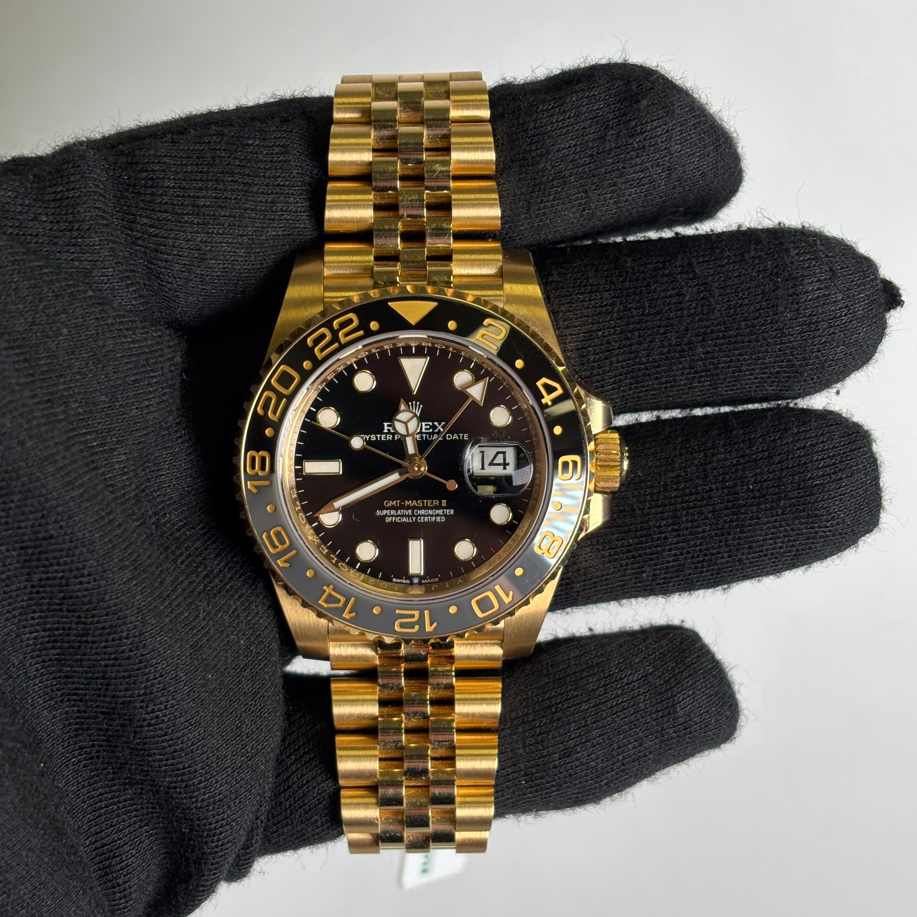 Rolex GMT-Master II 40mm Black Dial Watch Ref# 126718GRNR - Happy Jewelers Fine Jewelry Lifetime Warranty