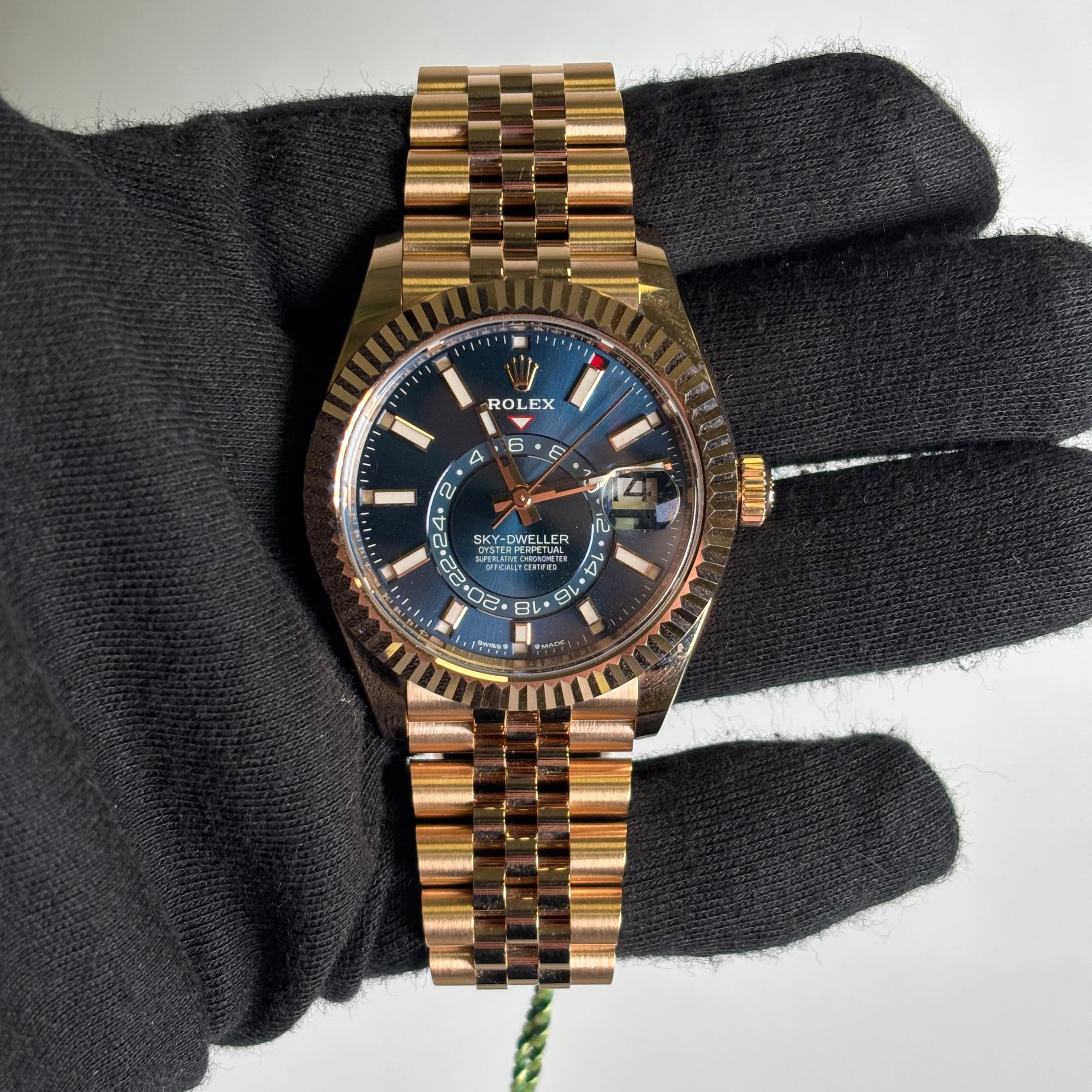 Rolex Sky-Dweller 42mm Blue Dial Watch Ref# 336935 - Happy Jewelers Fine Jewelry Lifetime Warranty