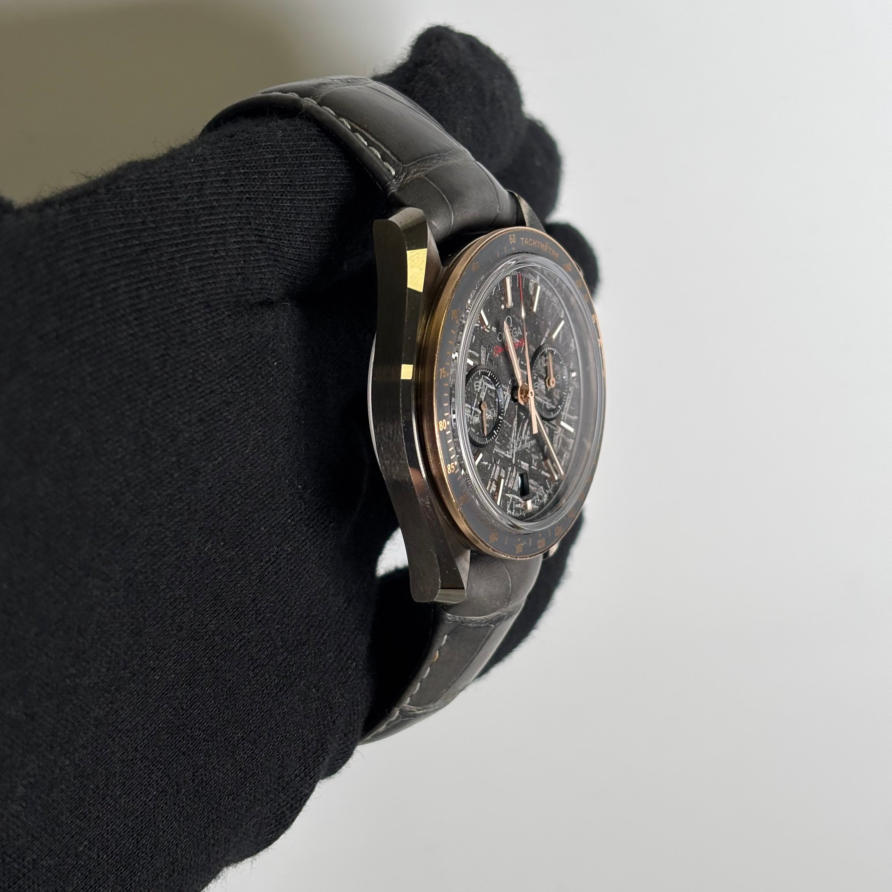 Omega Speedmaster 44.25mm Meteorite Dial Watch Ref# 311.63.44.51.99.001 - Happy Jewelers Fine Jewelry Lifetime Warranty