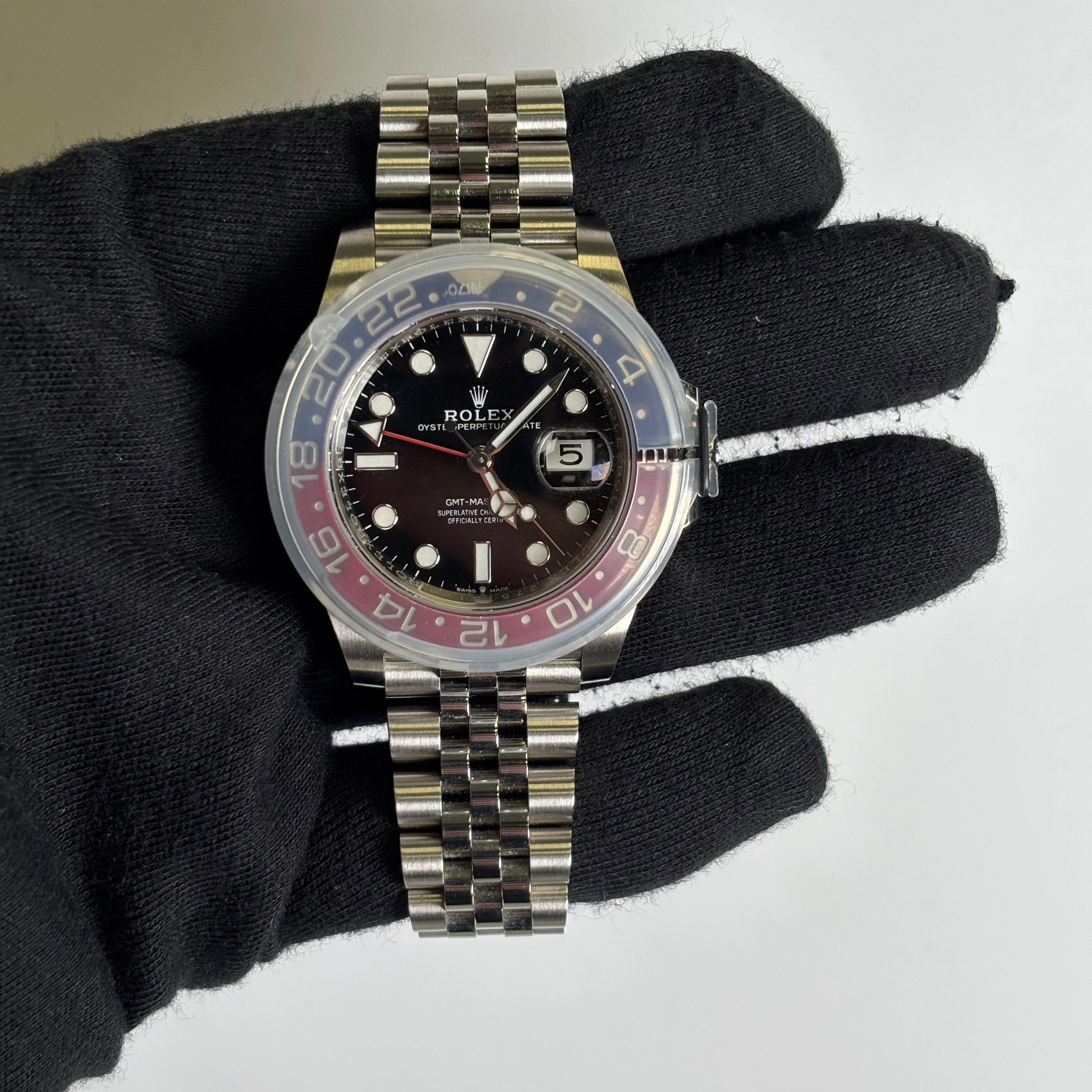 Rolex GMT-Master II 40mm Black Dial Watch Ref# 126710BLRO - Happy Jewelers Fine Jewelry Lifetime Warranty