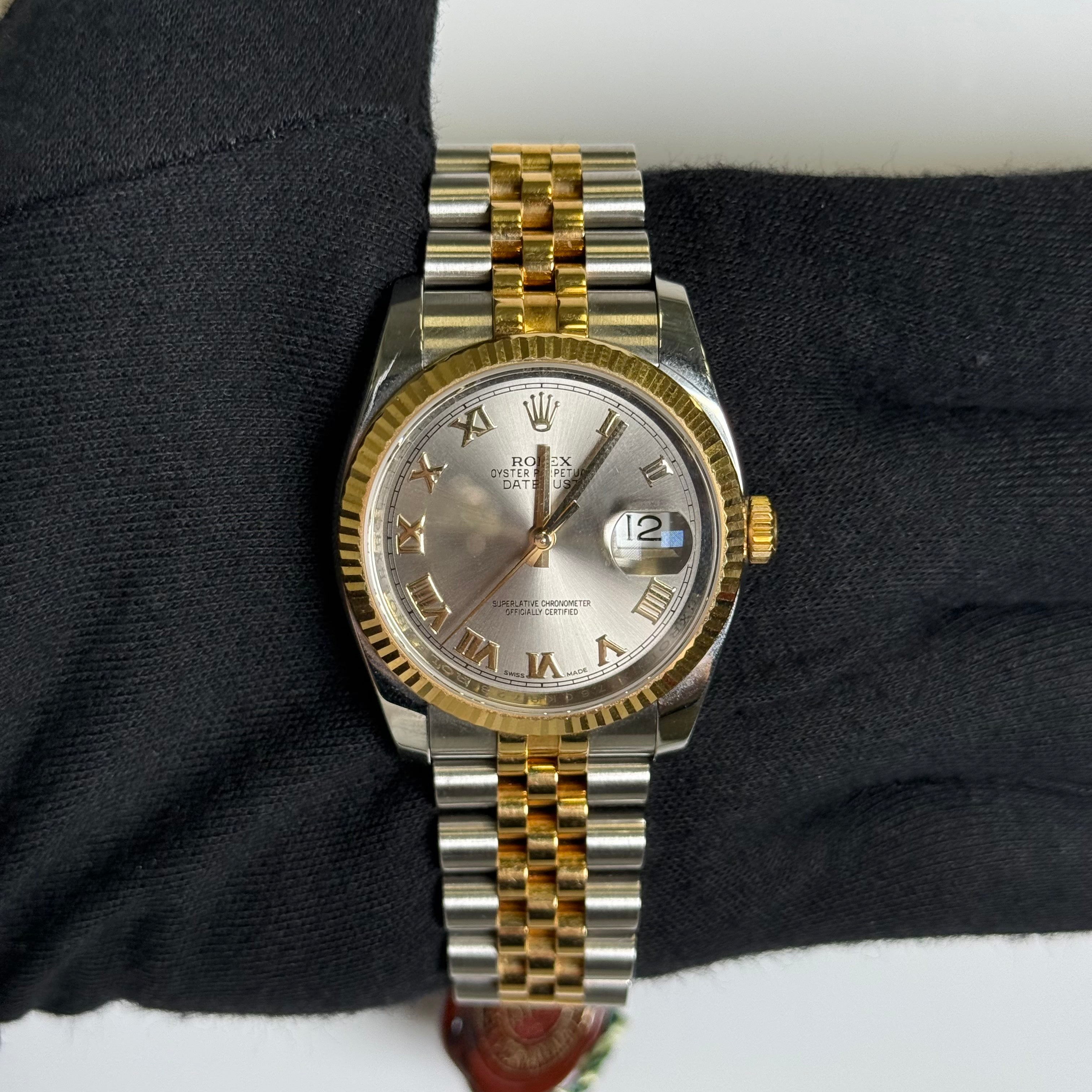 Rolex Datejust 36mm Silver Dial Watch Ref# 116233 - Happy Jewelers Fine Jewelry Lifetime Warranty