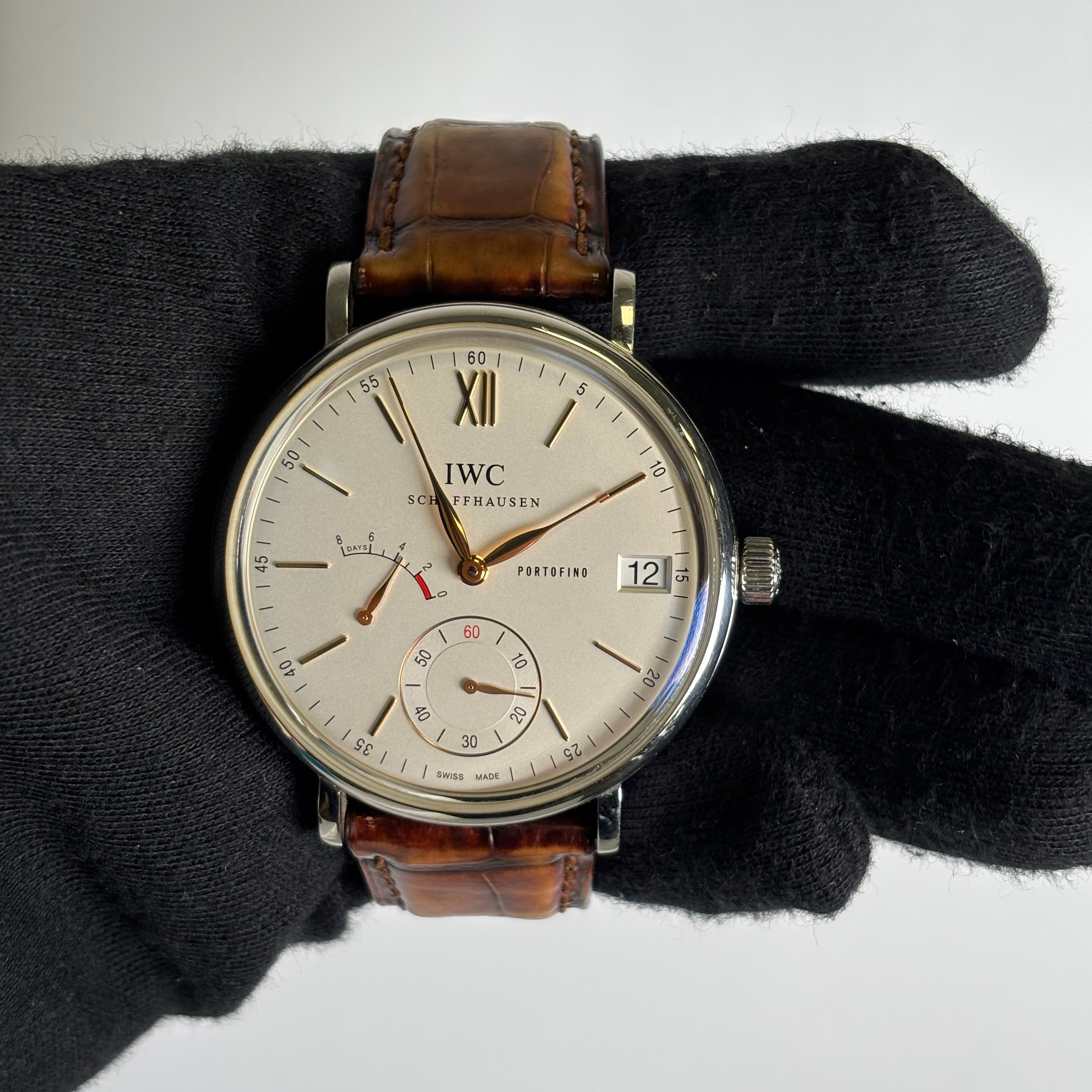 IWC Portofino 45mm Silver Dial Watch Ref# IW510103 - Happy Jewelers Fine Jewelry Lifetime Warranty