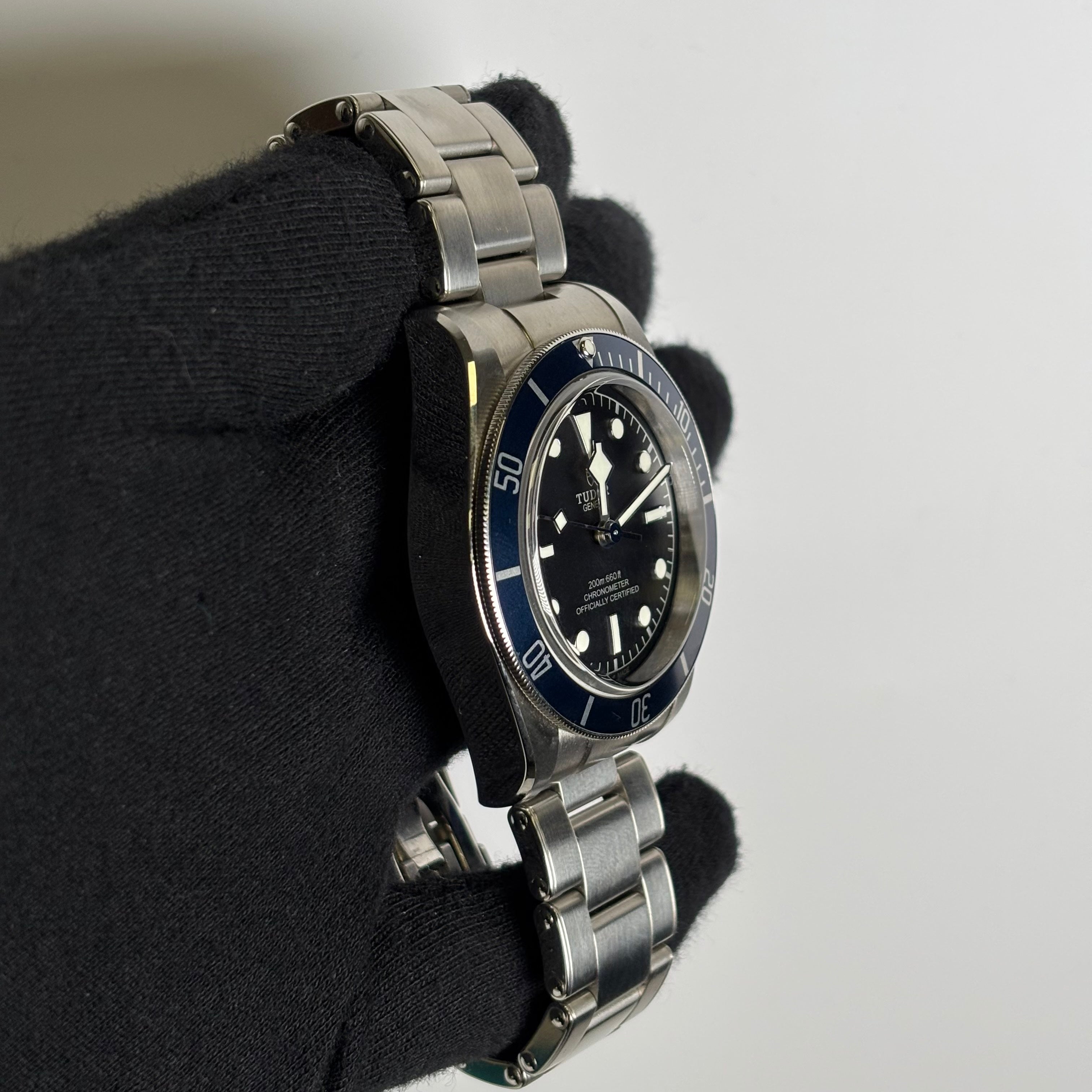 Tudor Black Bay 41mm Black Dial Watch Ref# 79230B - Happy Jewelers Fine Jewelry Lifetime Warranty