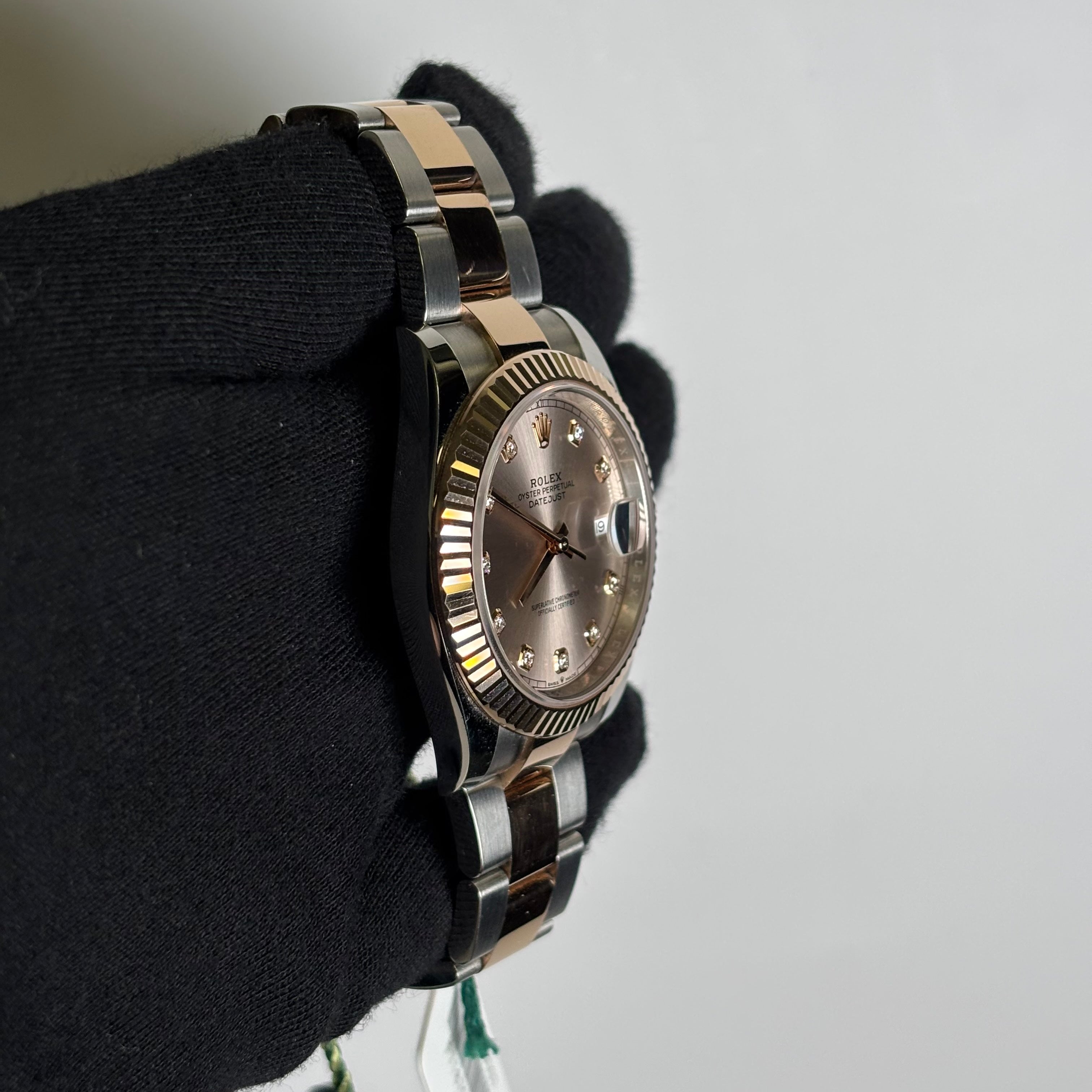 Rolex Datejust 41mm Pink Dial Watch Ref# 126331 - Happy Jewelers Fine Jewelry Lifetime Warranty