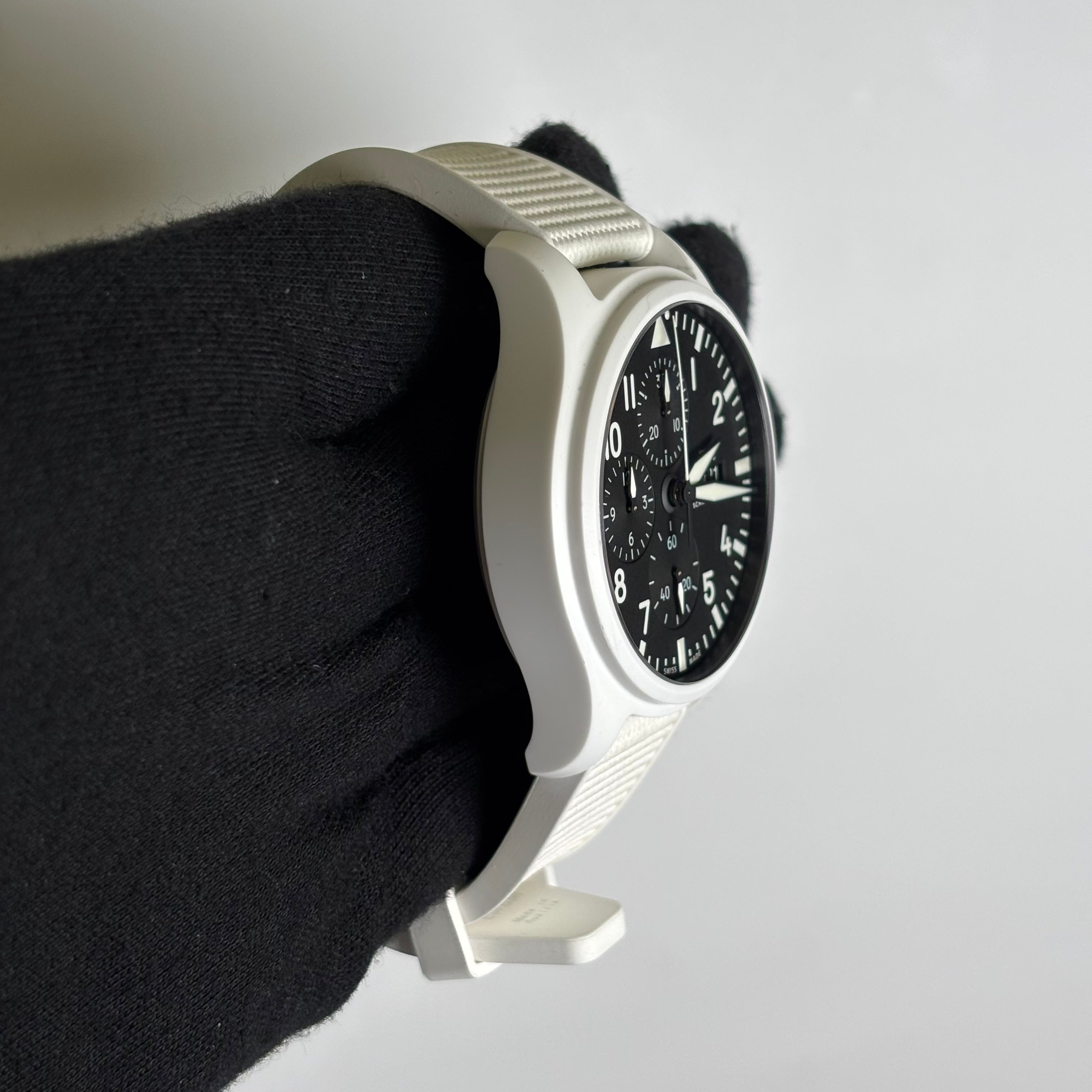 IWC Big Pilot 44.5mm Black Dial Watch Ref# IW389105 - Happy Jewelers Fine Jewelry Lifetime Warranty