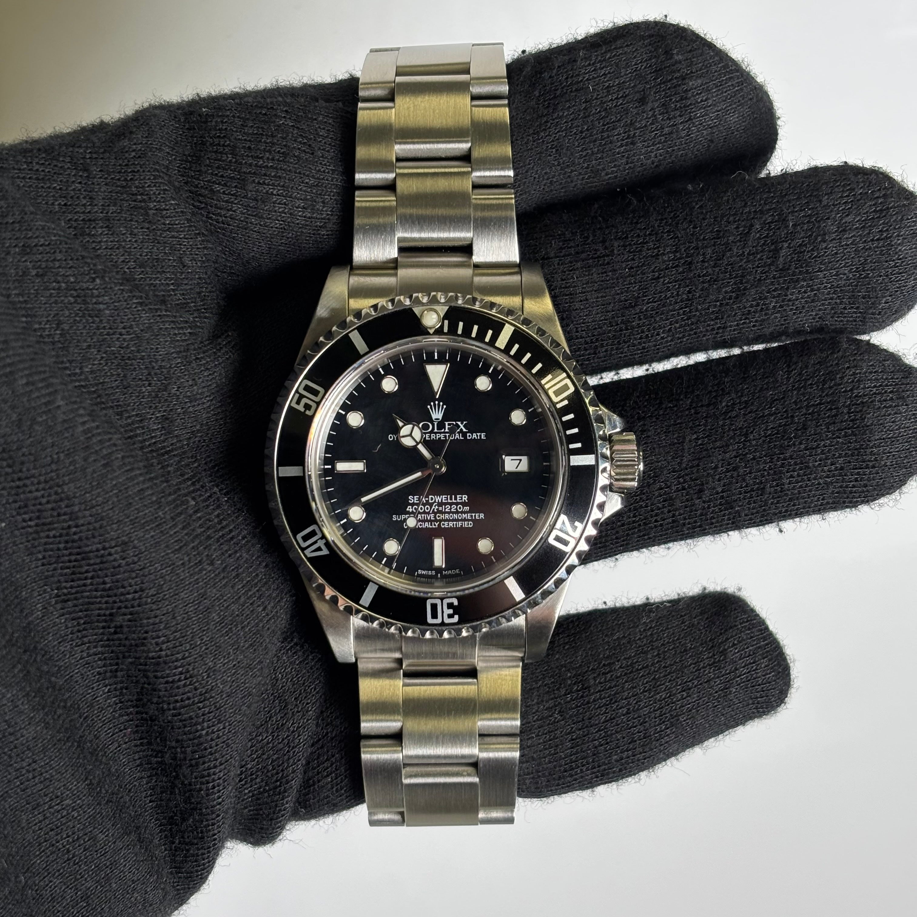 Rolex Sea-Dweller 40mm Black Dial Watch Ref# 16600 - Happy Jewelers Fine Jewelry Lifetime Warranty