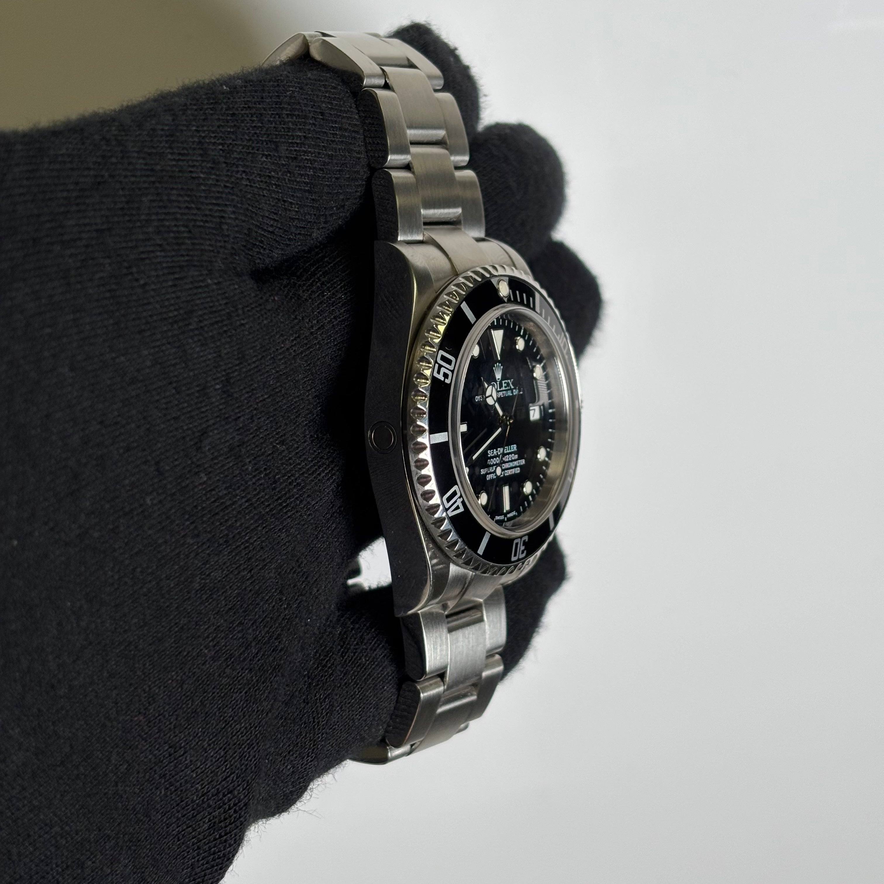 Rolex Sea-Dweller 40mm Black Dial Watch Ref# 16600 - Happy Jewelers Fine Jewelry Lifetime Warranty