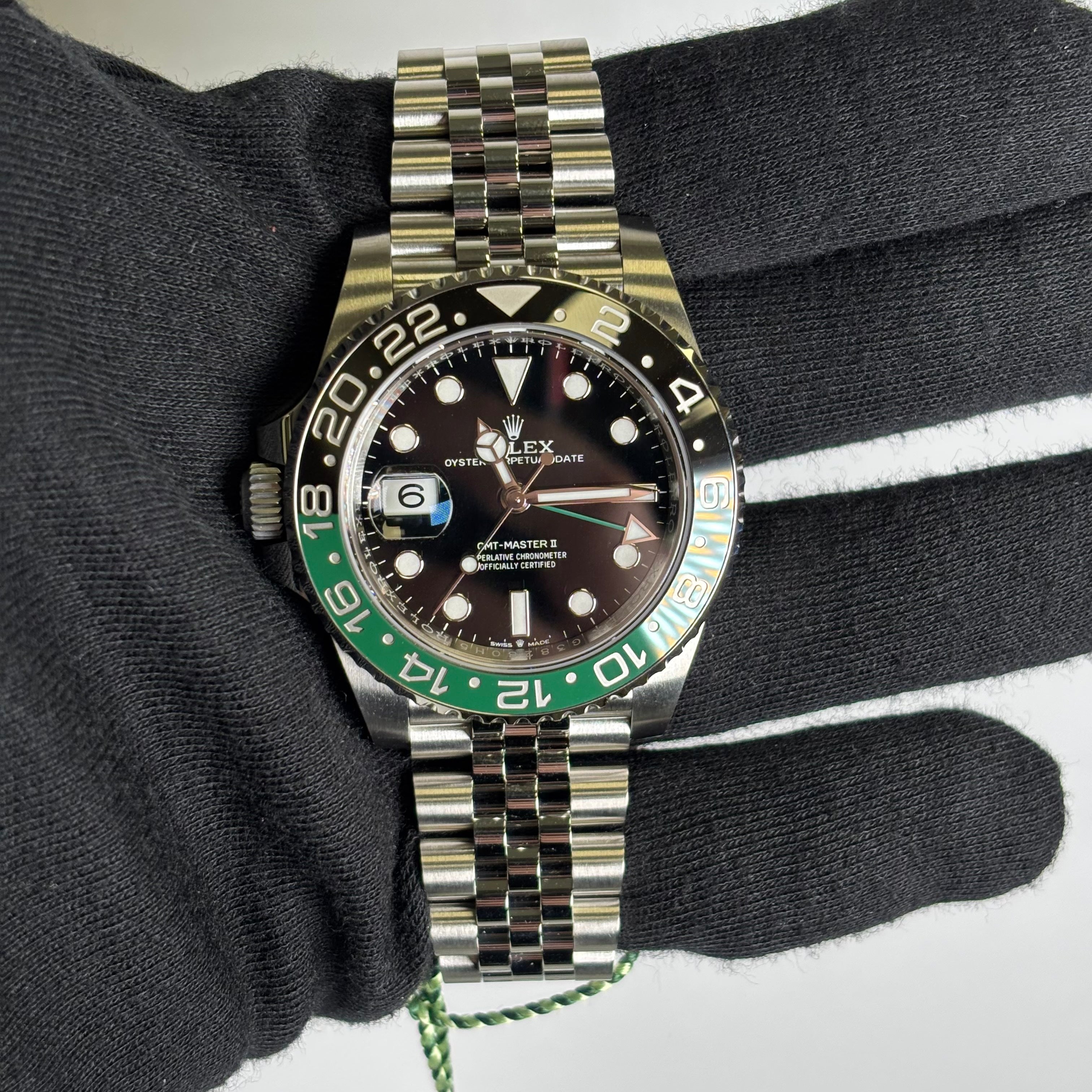 Rolex GMT-Master II 40mm Black Dial Watch Ref# 126720VTNR - Happy Jewelers Fine Jewelry Lifetime Warranty