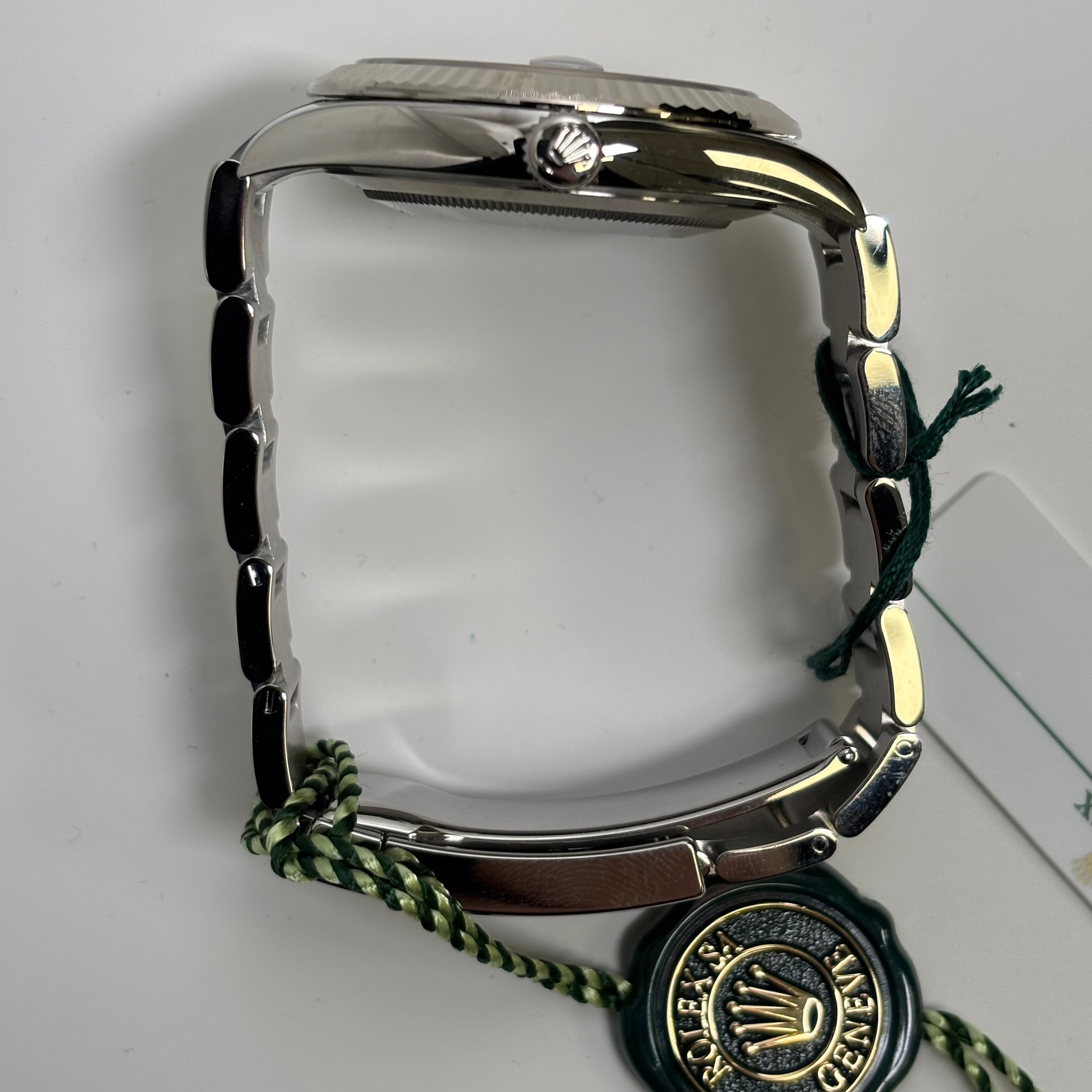 Rolex Datejust 41mm Wimbledon Dial Watch Ref# 126334 - Happy Jewelers Fine Jewelry Lifetime Warranty