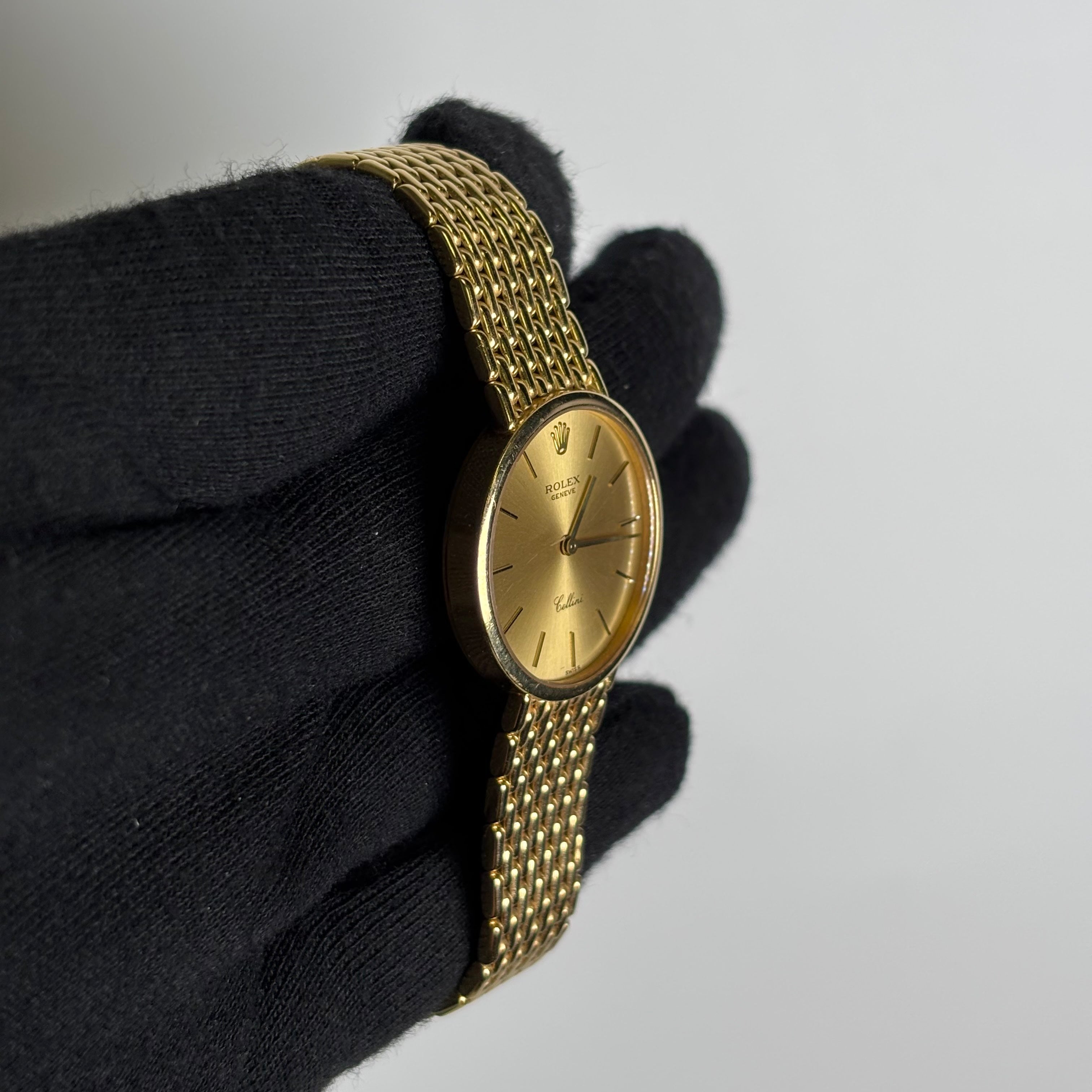 Rolex Cellini 26mm Champagne Dial Watch Ref# 5041 - Happy Jewelers Fine Jewelry Lifetime Warranty