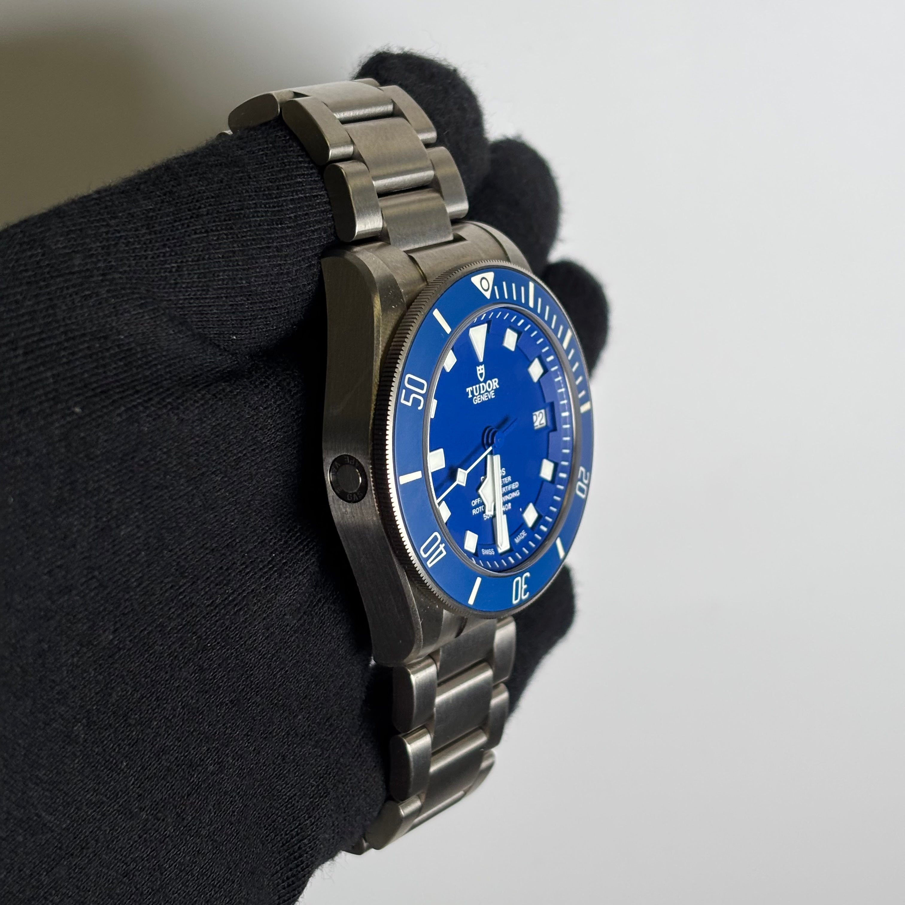 Tudor Pelagos 42mm Blue Dial Watch Ref# 25600TB - Happy Jewelers Fine Jewelry Lifetime Warranty