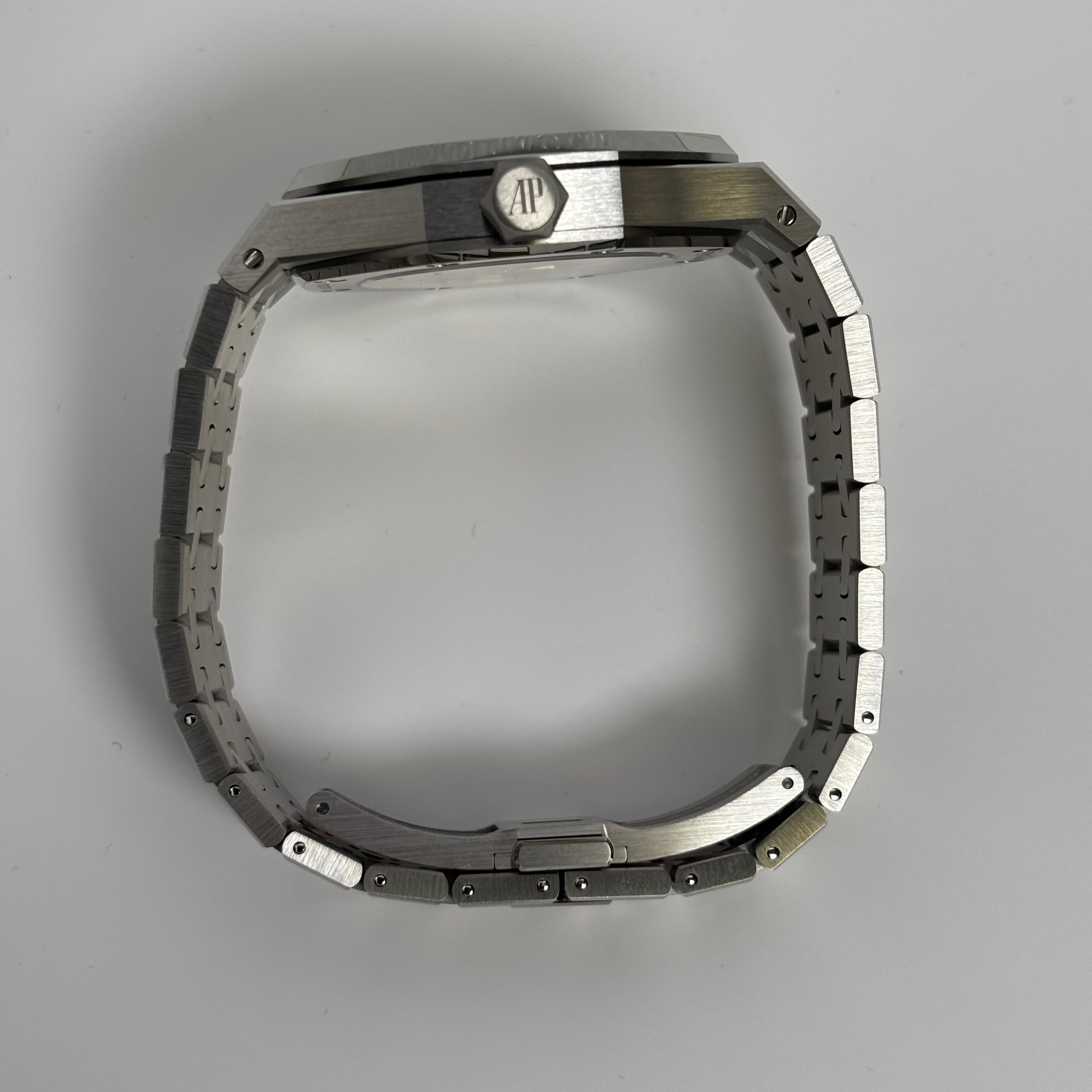 Audemars Piguet Royal Oak 37mm Blue Dial Watch Ref# 15550ST.OO.1356ST.06 - Happy Jewelers Fine Jewelry Lifetime Warranty