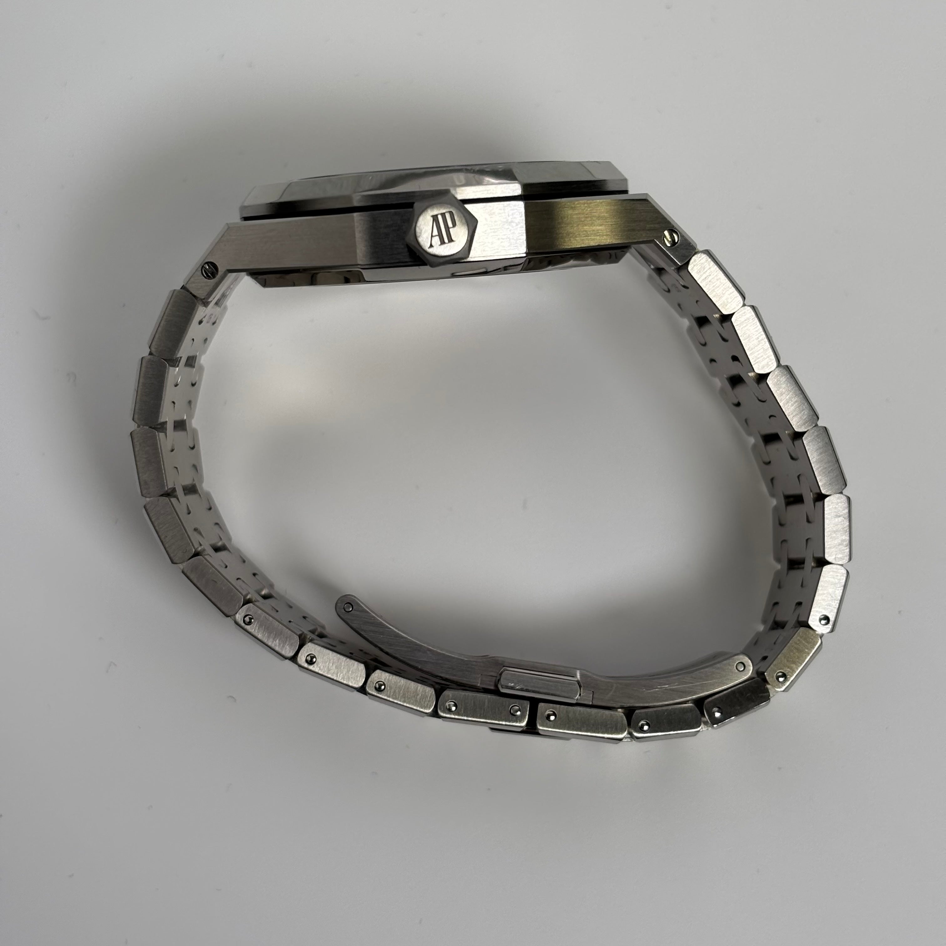 Audemars Piguet Royal Oak 37mm White Dial Watch Ref# 15450ST.OO.1256ST.01 - Happy Jewelers Fine Jewelry Lifetime Warranty