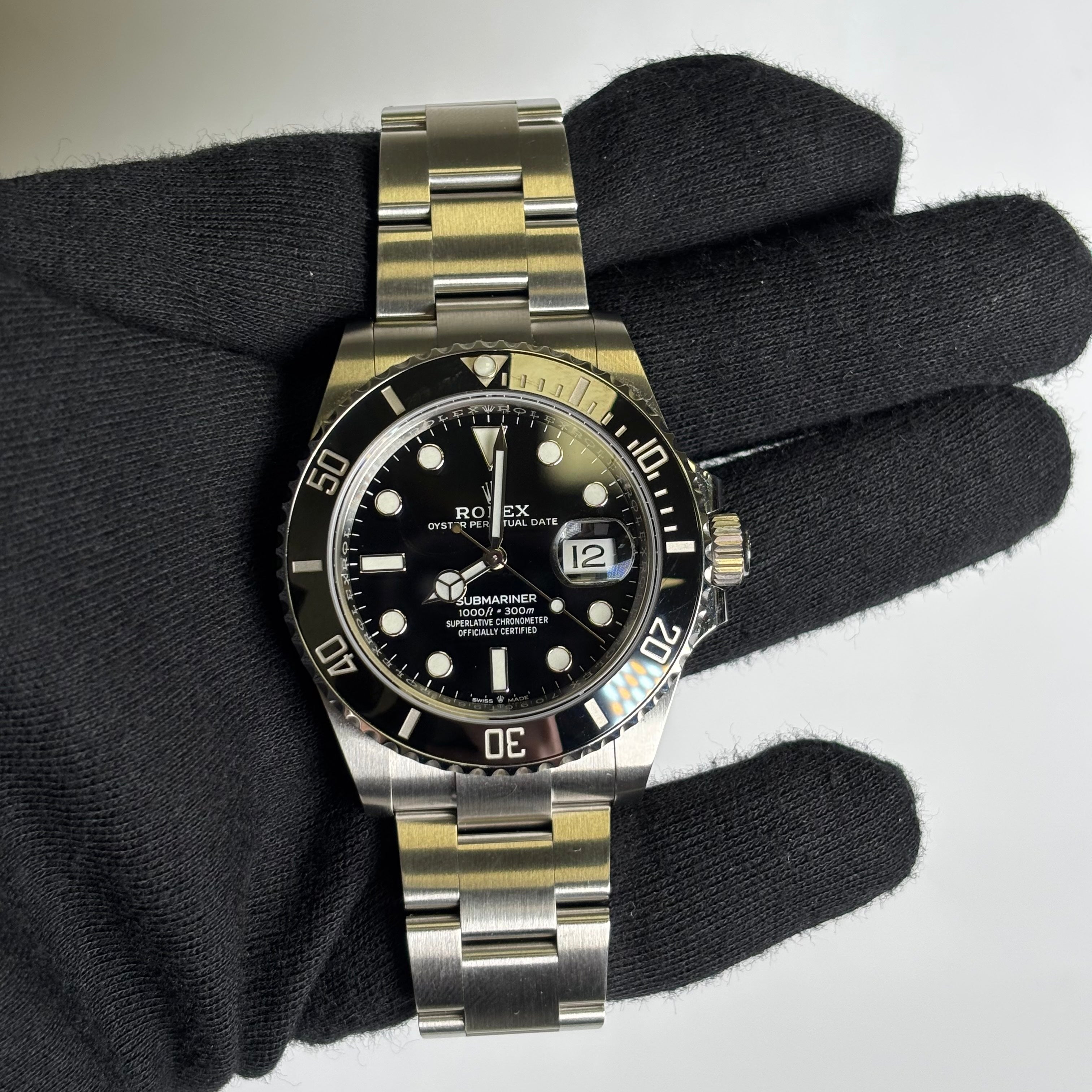 Rolex Submariner 41mm Black Dial Watch Ref# 126610LN - Happy Jewelers Fine Jewelry Lifetime Warranty
