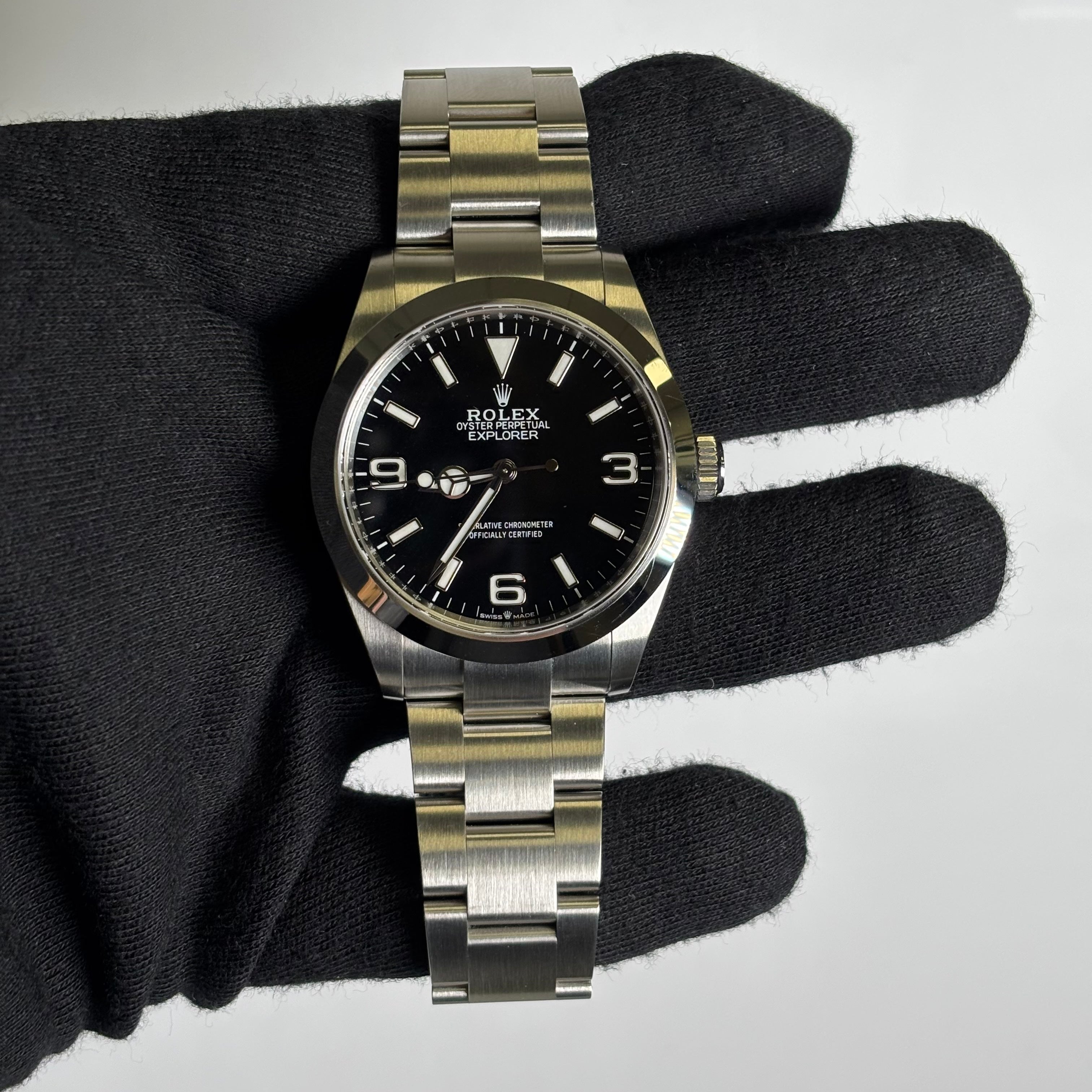 Rolex Explorer 40mm Black Dial Watch Ref# 224270 - Happy Jewelers Fine Jewelry Lifetime Warranty