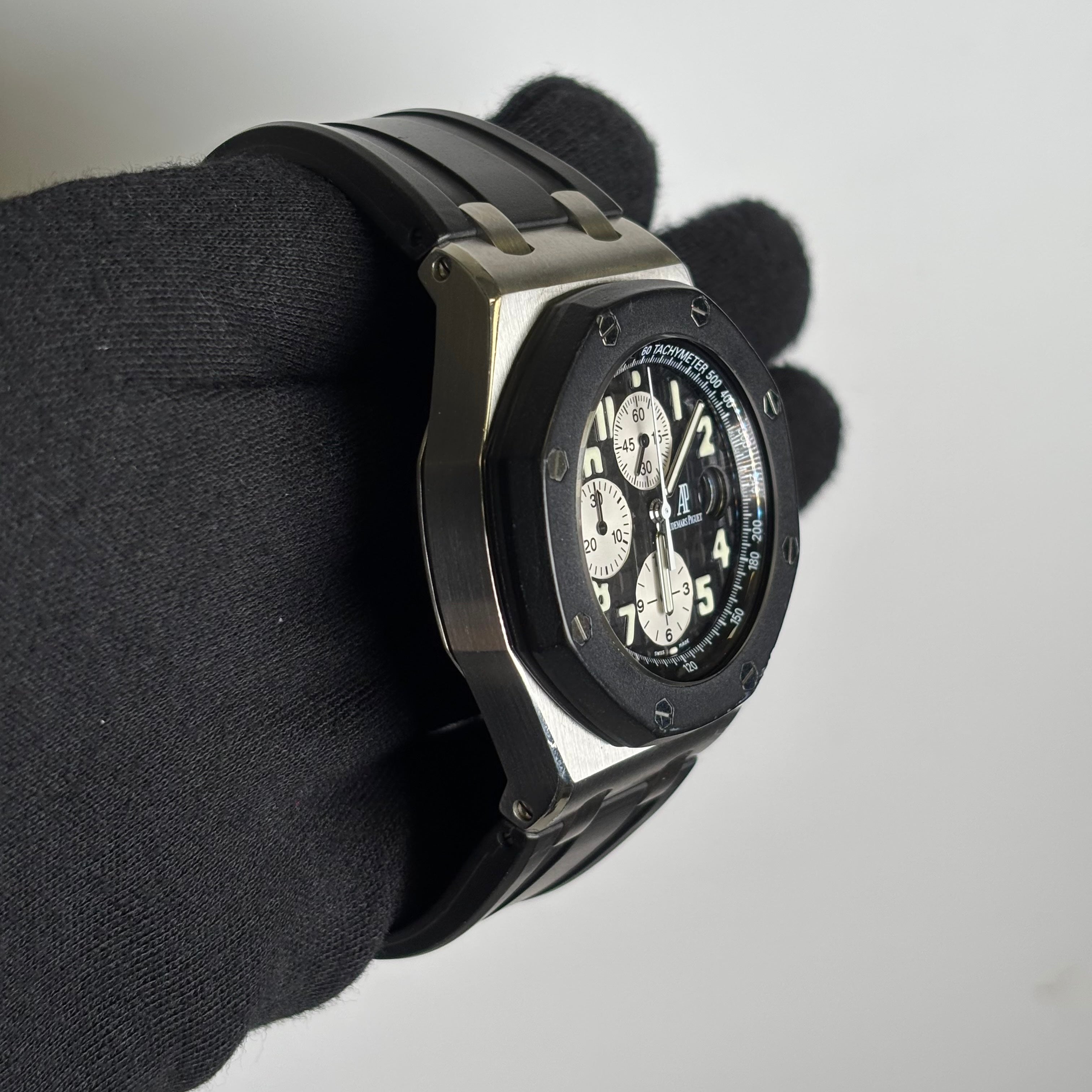 Audemars Piguet Royal Oak 42mm Black Dial Watch Ref# 25940SK.OO.D002CA.01 - Happy Jewelers Fine Jewelry Lifetime Warranty