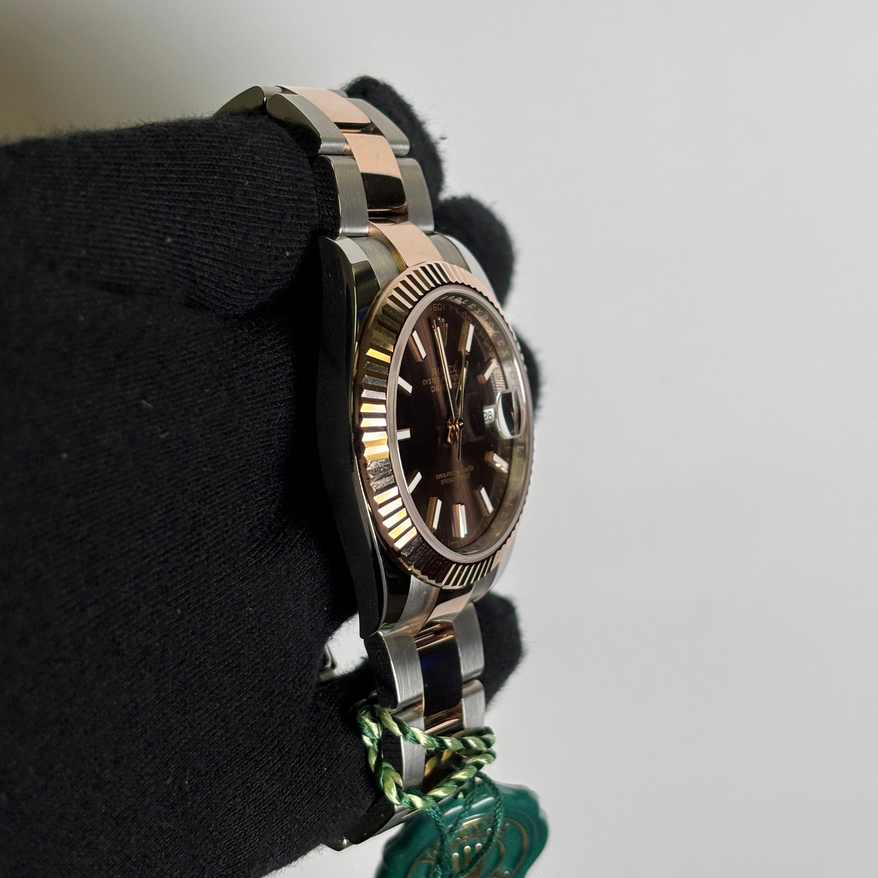 Rolex Datejust 41mm Chocolate Dial Watch Ref# 126331 - Happy Jewelers Fine Jewelry Lifetime Warranty