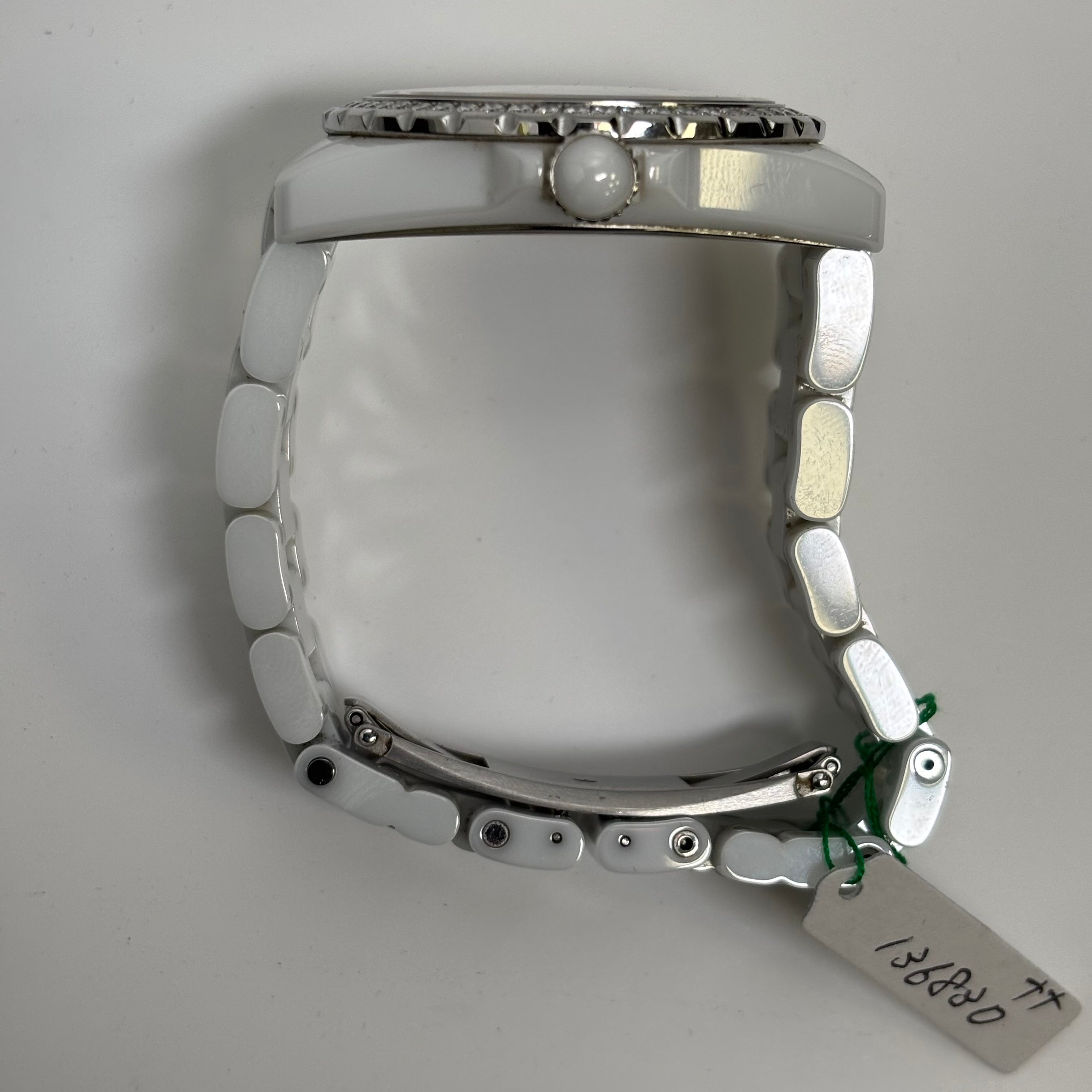 Chanel J12 33mm White Dial Watch Ref# H3110 - Happy Jewelers Fine Jewelry Lifetime Warranty