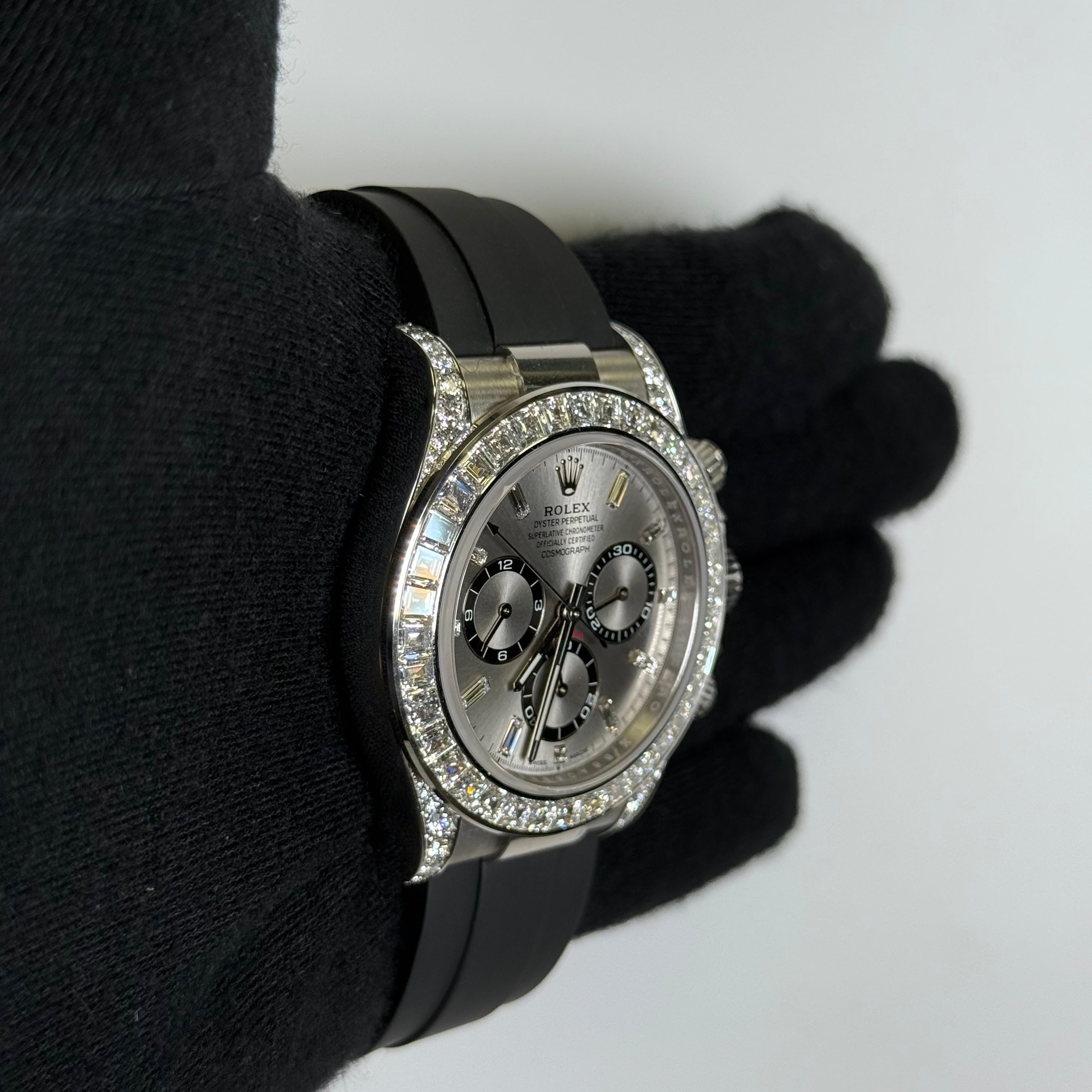 Rolex Daytona 40mm Silver Dial Watch Ref# 126539TBR - Happy Jewelers Fine Jewelry Lifetime Warranty