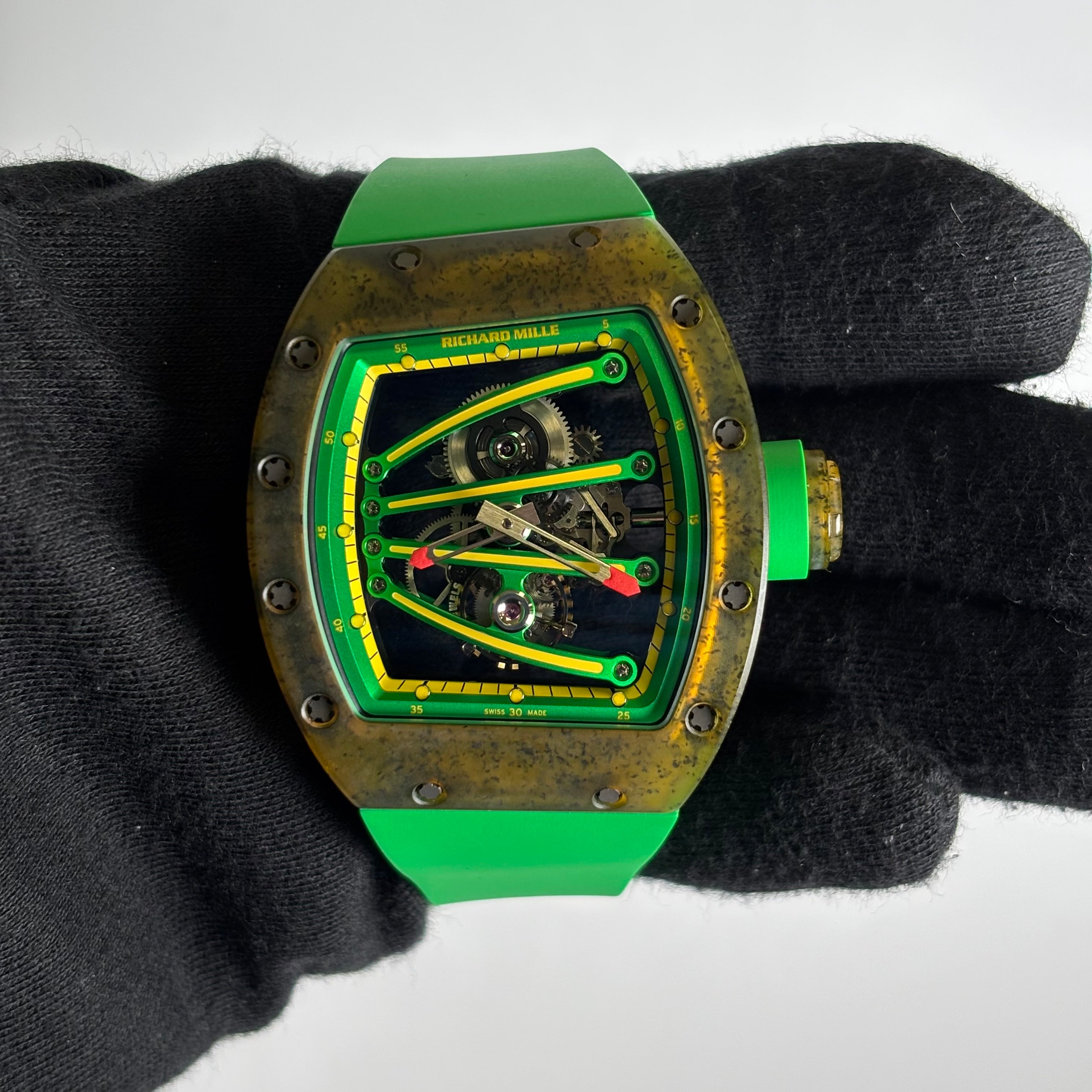 Richard Mille RM59-01 42.5mm Openwork Dial Watch Ref# RM59-01 - Happy Jewelers Fine Jewelry Lifetime Warranty