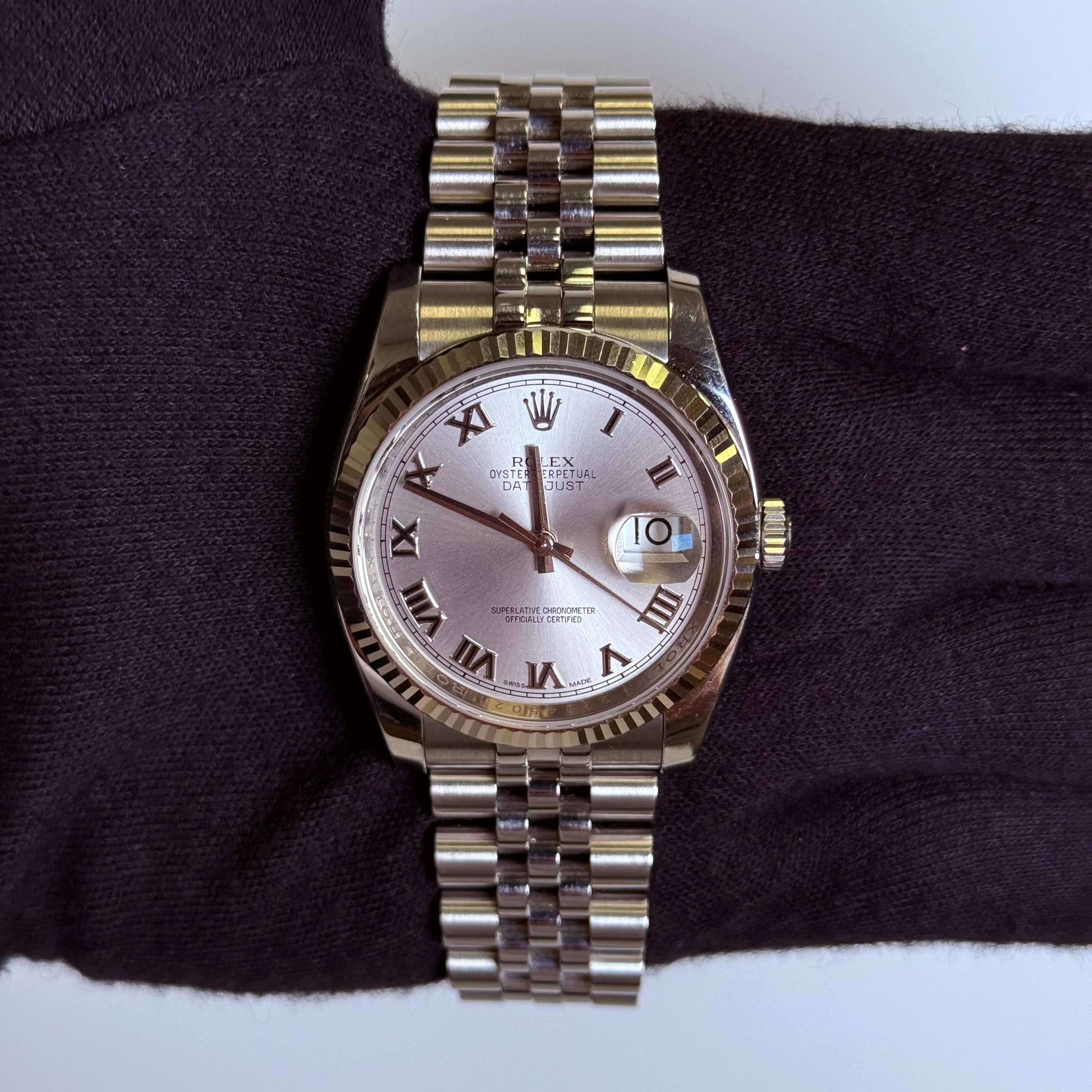 Rolex Datejust 36mm Silver Dial Watch Ref# 116234 - Happy Jewelers Fine Jewelry Lifetime Warranty