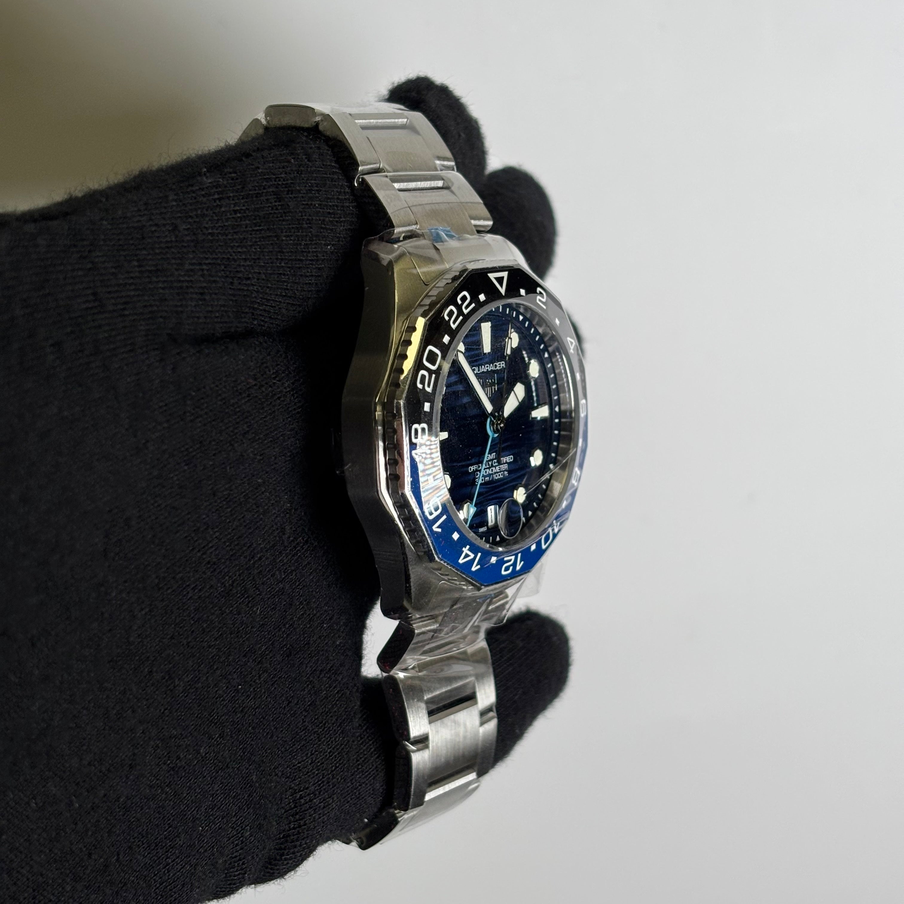 Tag Heuer Aquaracer 42mm Blue Dial Watch Ref# WBP5114 - Happy Jewelers Fine Jewelry Lifetime Warranty