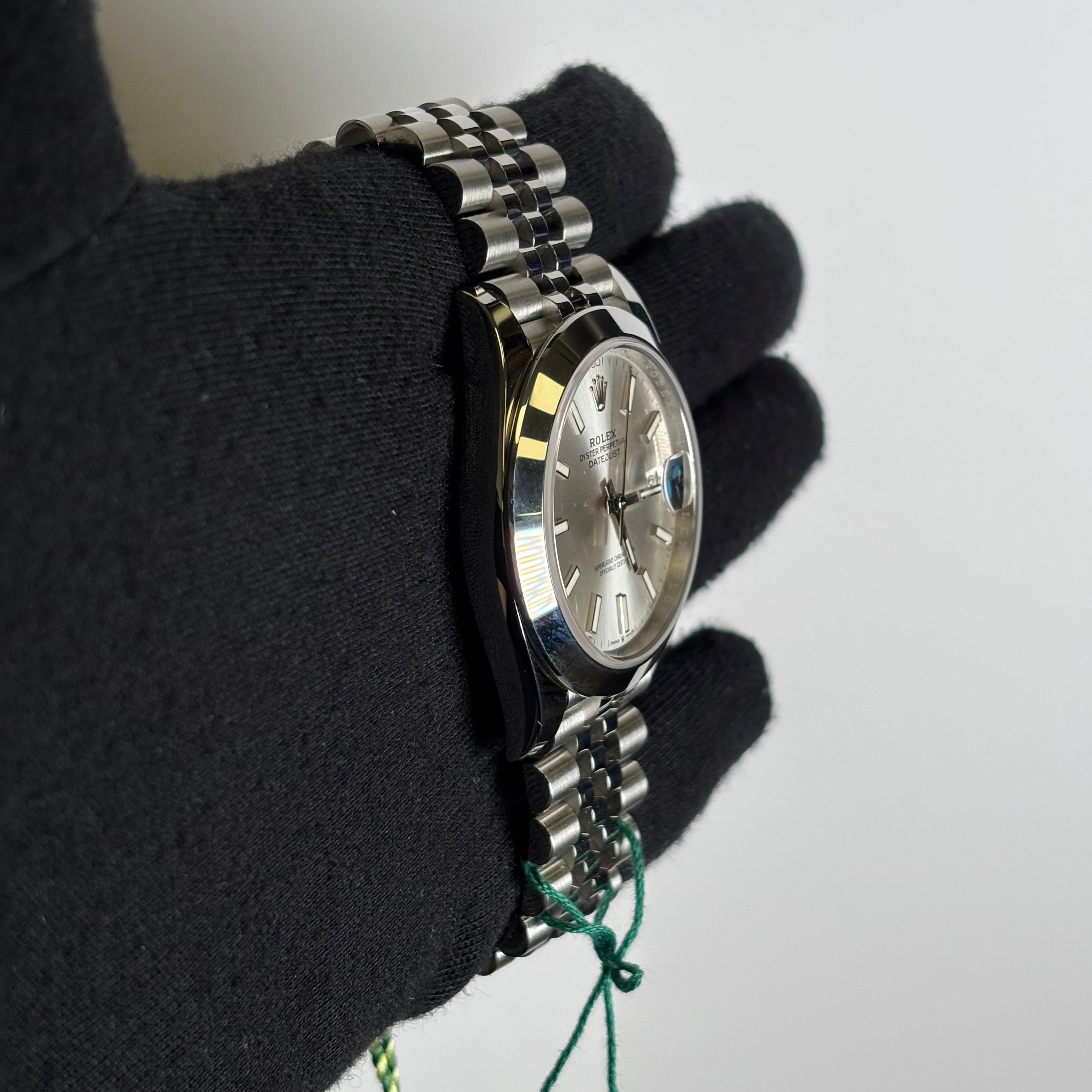 Rolex Datejust 41mm Silver Dial Watch Ref# 126300 - Happy Jewelers Fine Jewelry Lifetime Warranty