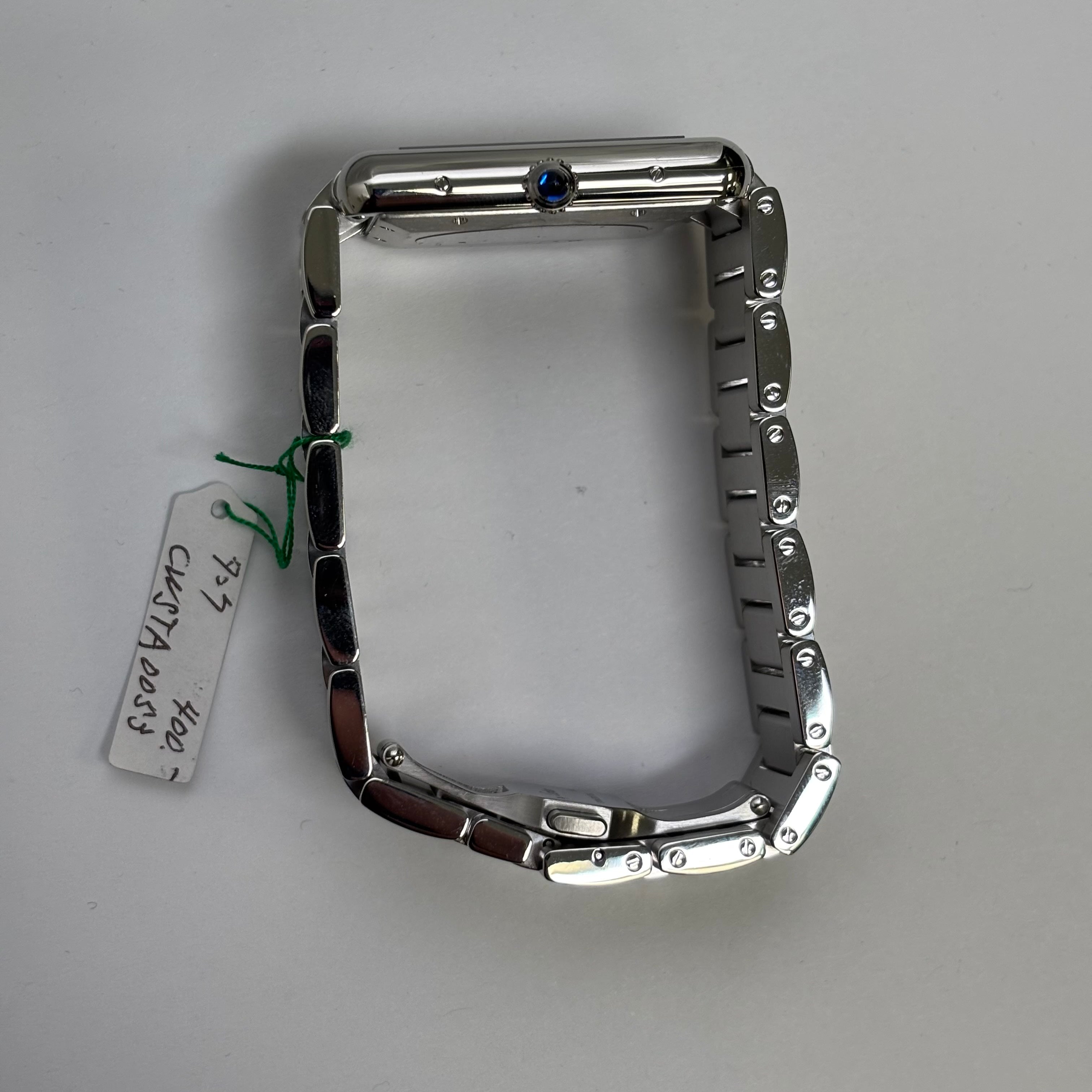 Cartier Tank 41x31mm Silver Dial Ref# WSTA0053 - Happy Jewelers Fine Jewelry Lifetime Warranty