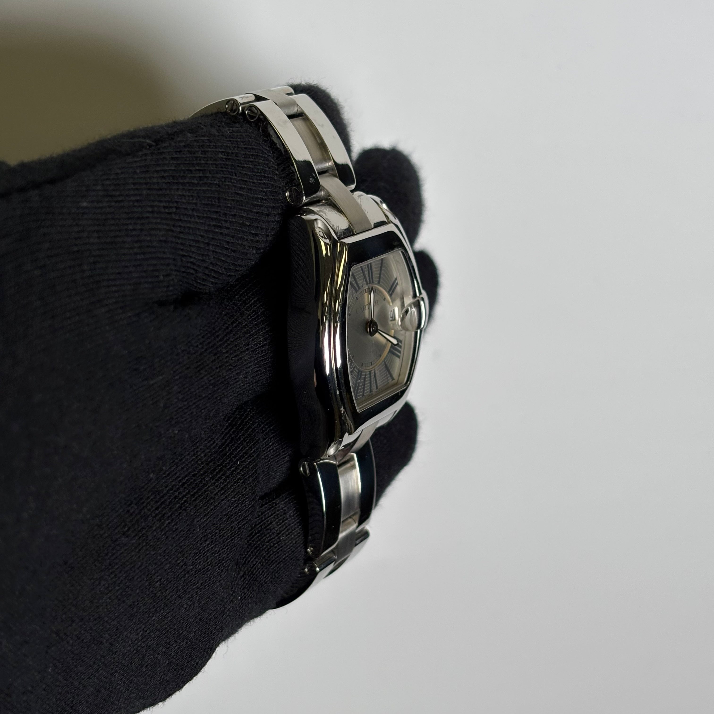 Cartier Roadster 31mm Silver Dial Watch Ref# W62016V3 - Happy Jewelers Fine Jewelry Lifetime Warranty