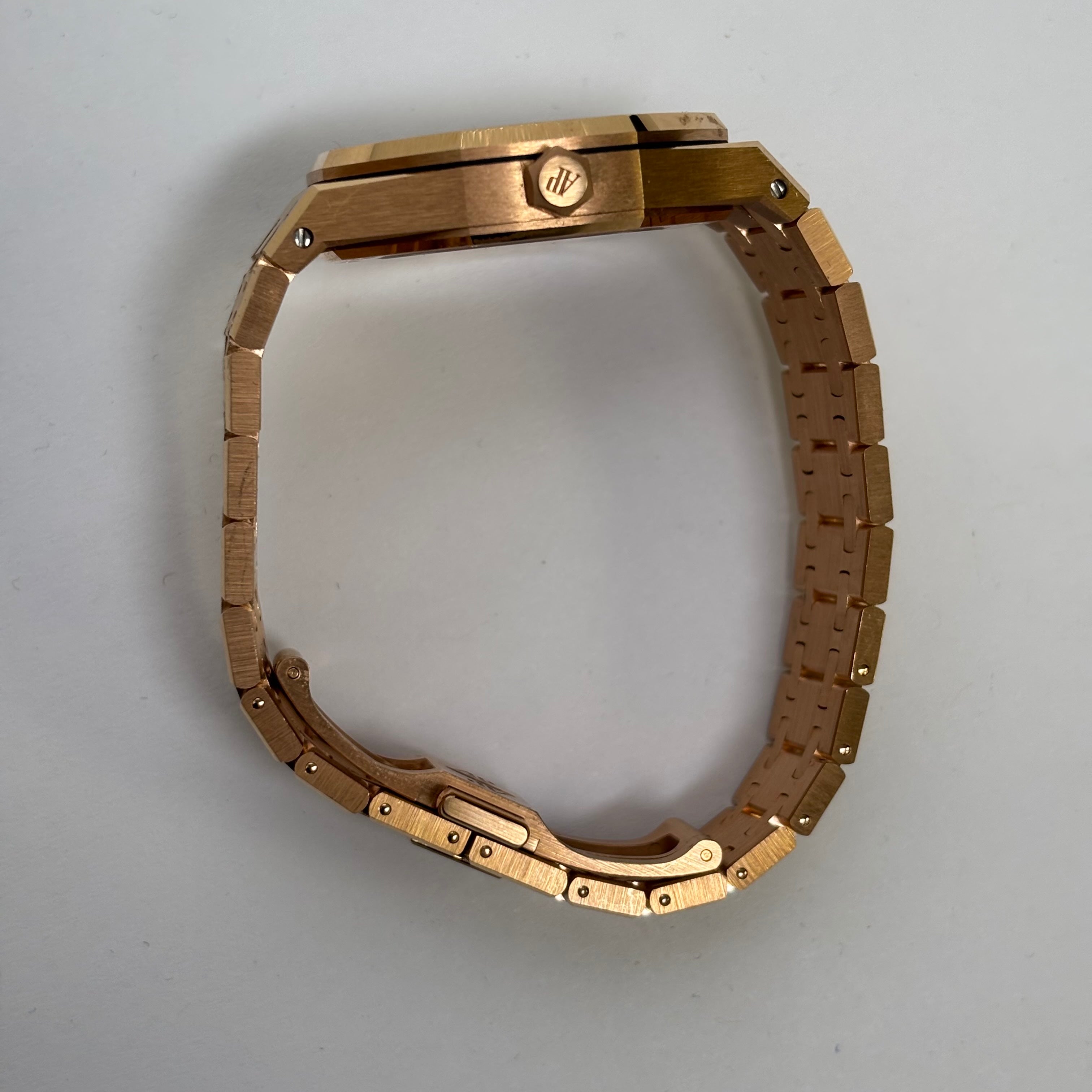 Audemars Piguet Royal Oak 34mm Silver Dial Watch Ref# 77451OR.ZZ.1361OR.03 - Happy Jewelers Fine Jewelry Lifetime Warranty