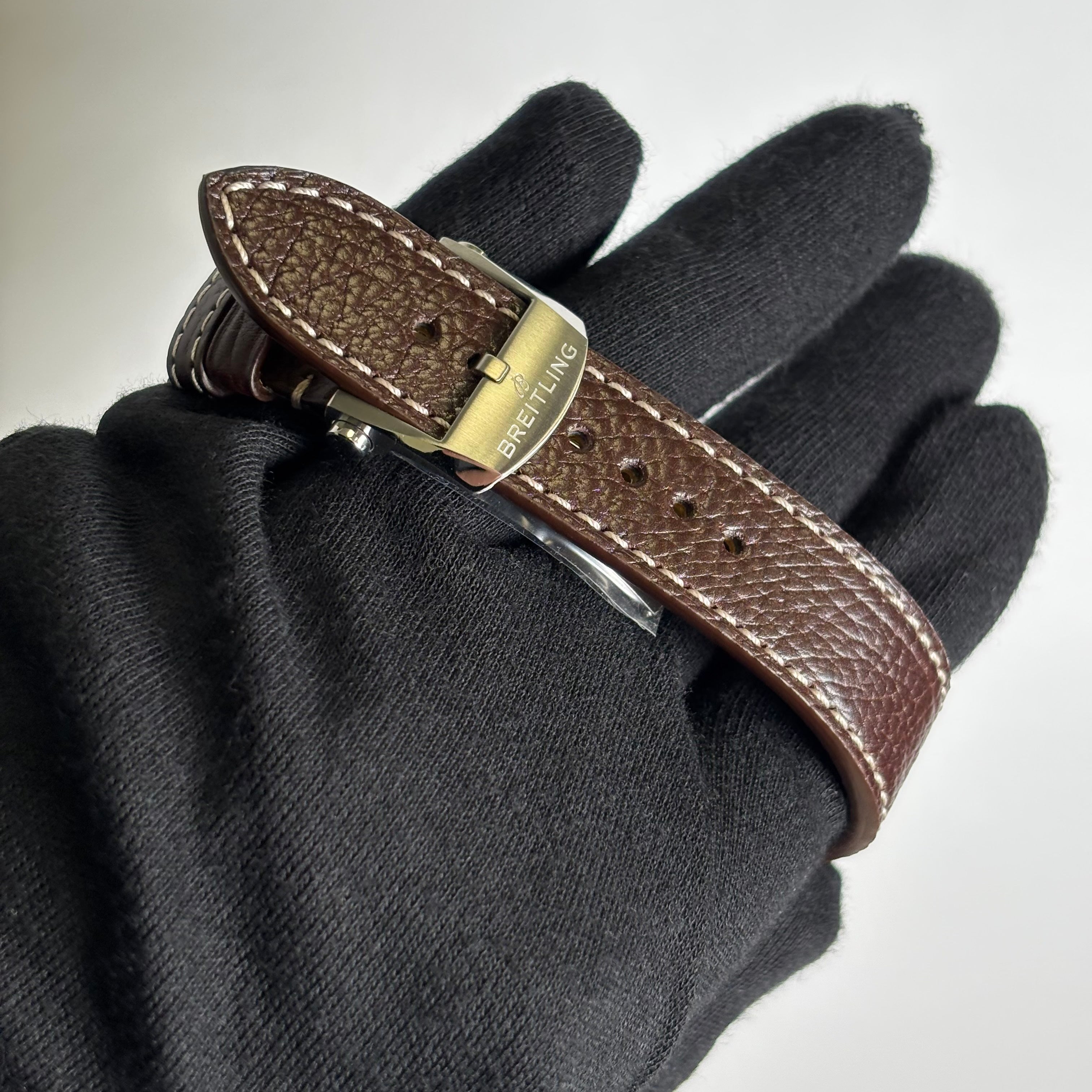 Breitling Top Time 41mm Green Dial Watch Ref# AB0176 - Happy Jewelers Fine Jewelry Lifetime Warranty