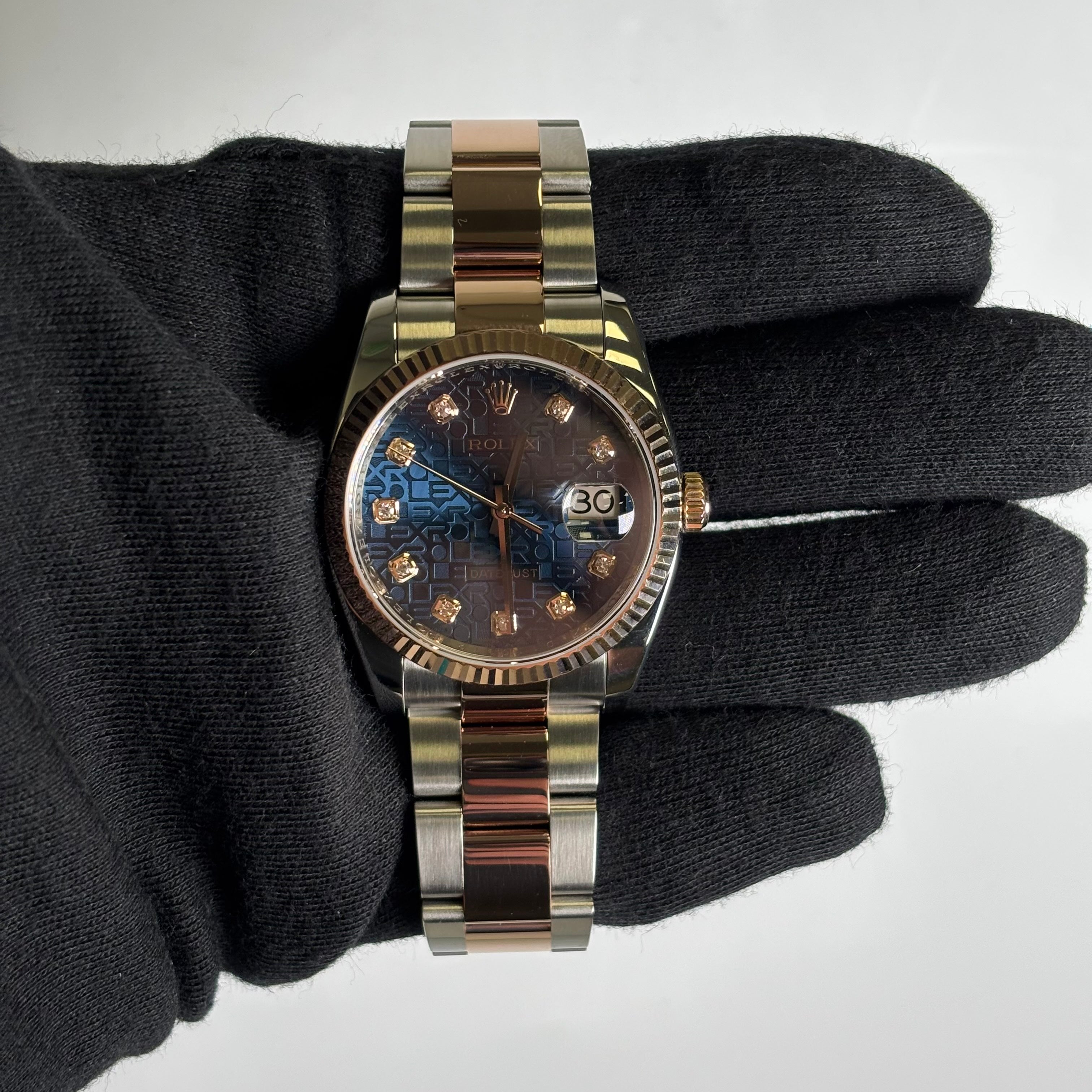 Rolex Datejust 36mm Blue Dial Watch Ref# 116231 - Happy Jewelers Fine Jewelry Lifetime Warranty