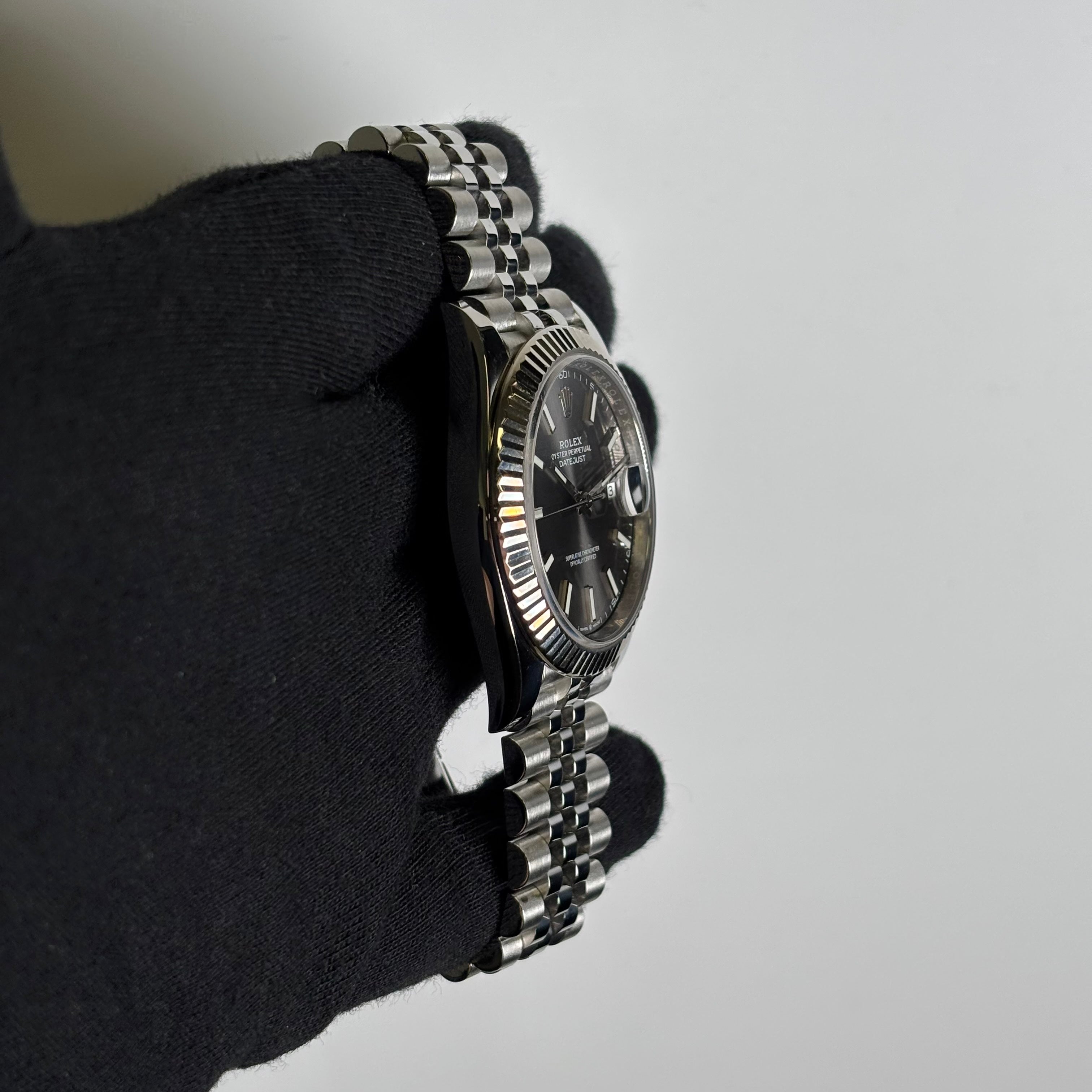 Rolex Datejust 41mm Rhodium Dial Watch Ref# 126334 - Happy Jewelers Fine Jewelry Lifetime Warranty