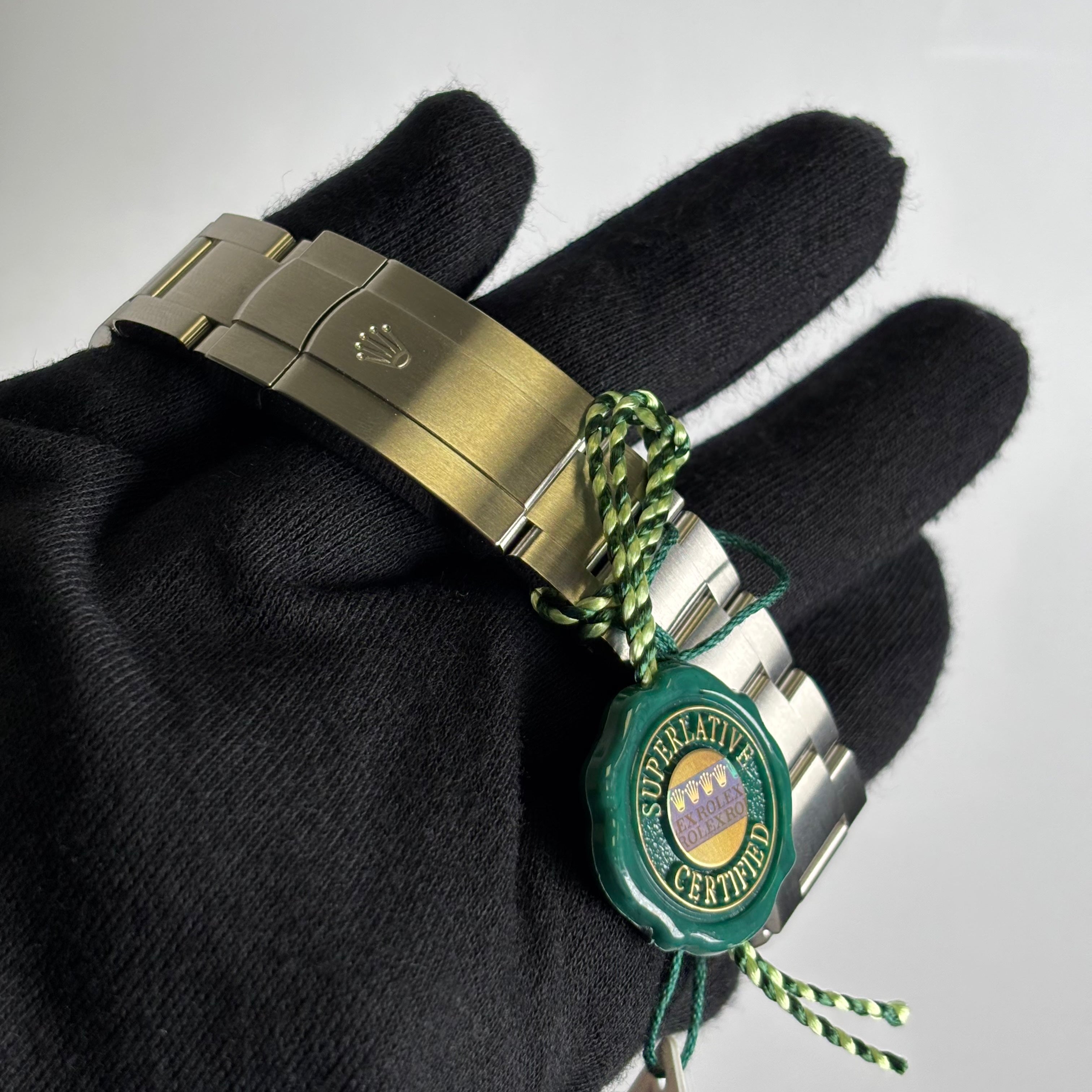 Rolex Oyster Perpetual 41mm Beige Dial Watch Ref# 134300 - Happy Jewelers Fine Jewelry Lifetime Warranty