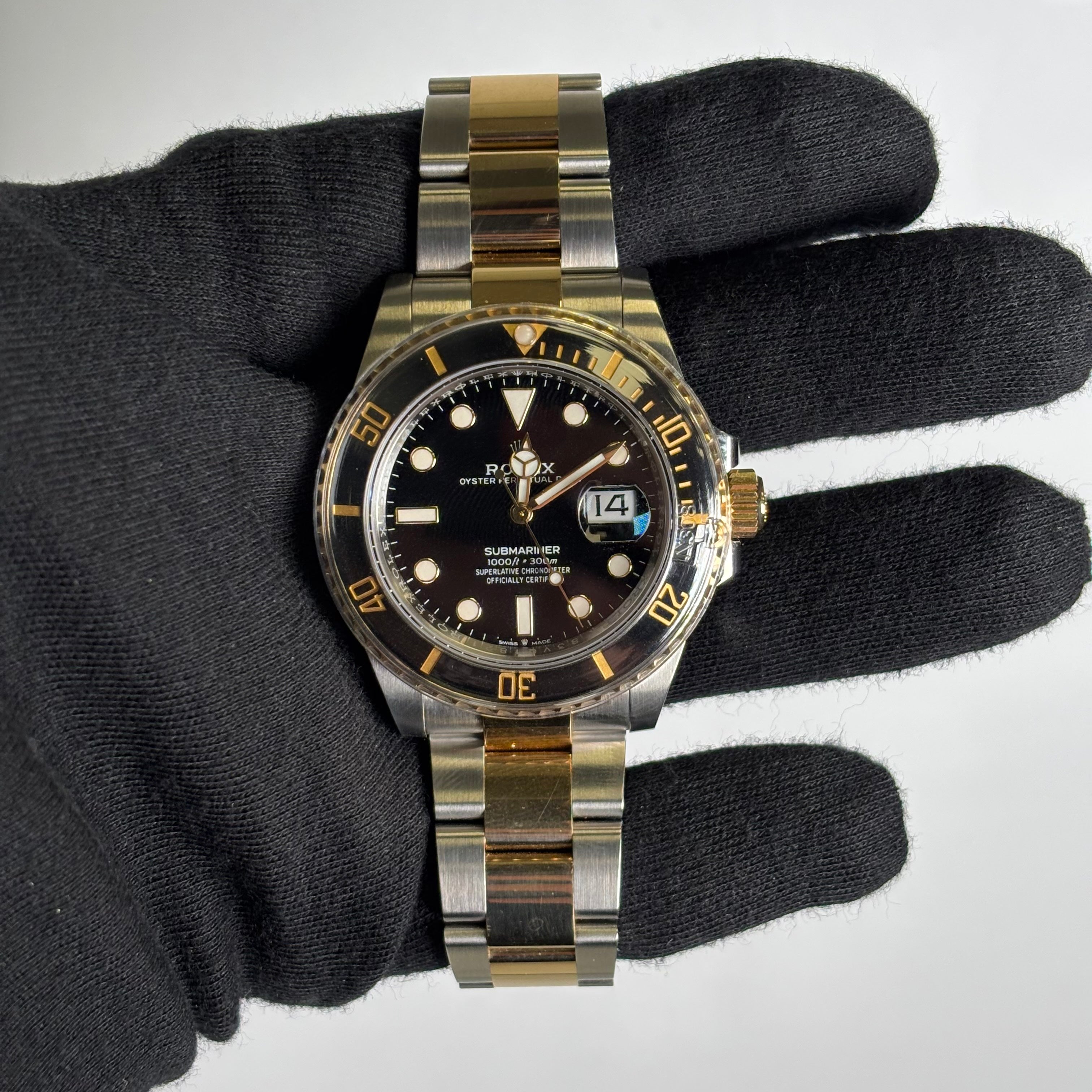 Rolex Submariner 41mm Black Dial Watch Ref# 126613LN - Happy Jewelers Fine Jewelry Lifetime Warranty