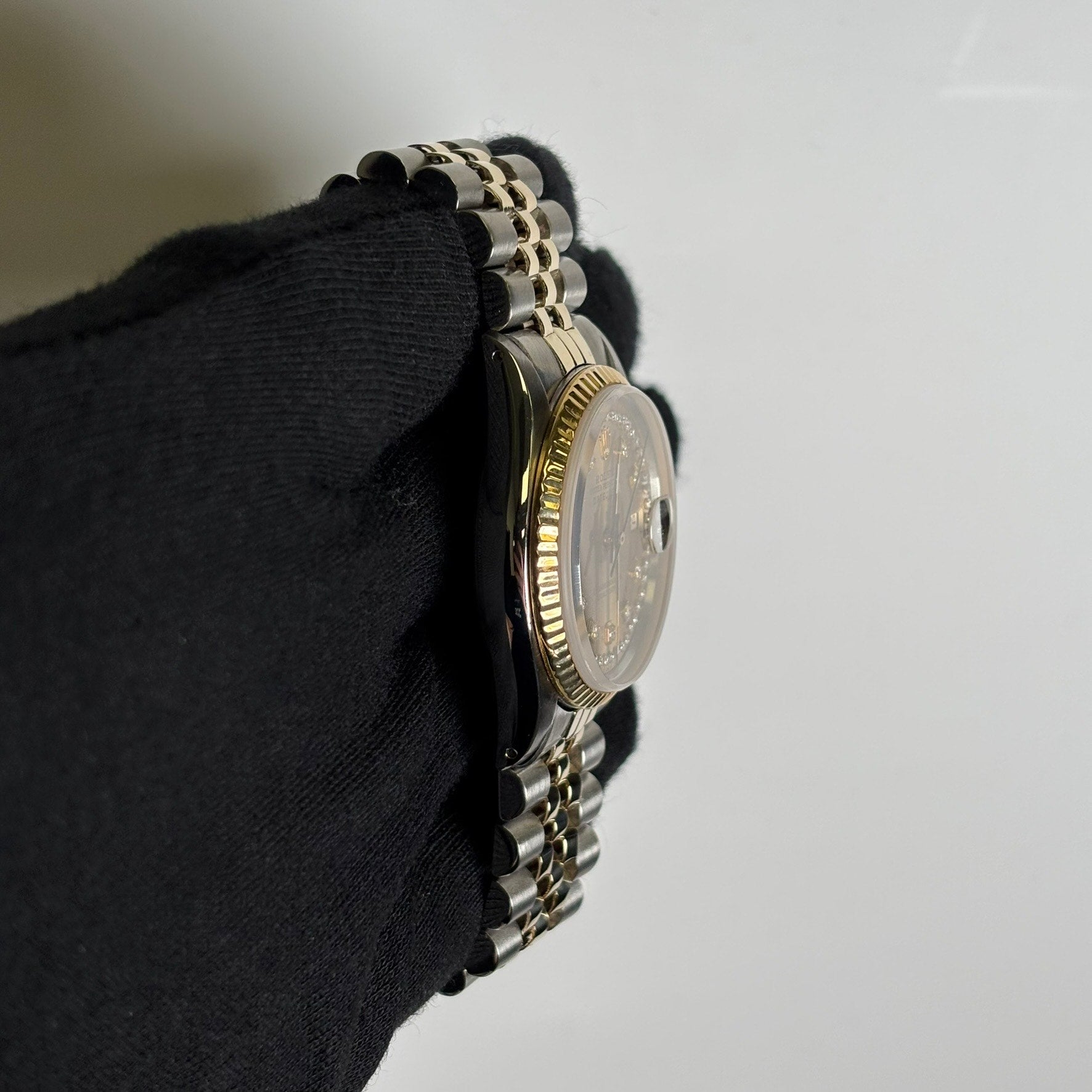 Rolex Datejust 36mm Champagne Dial Watch Ref# 16013 - Happy Jewelers Fine Jewelry Lifetime Warranty