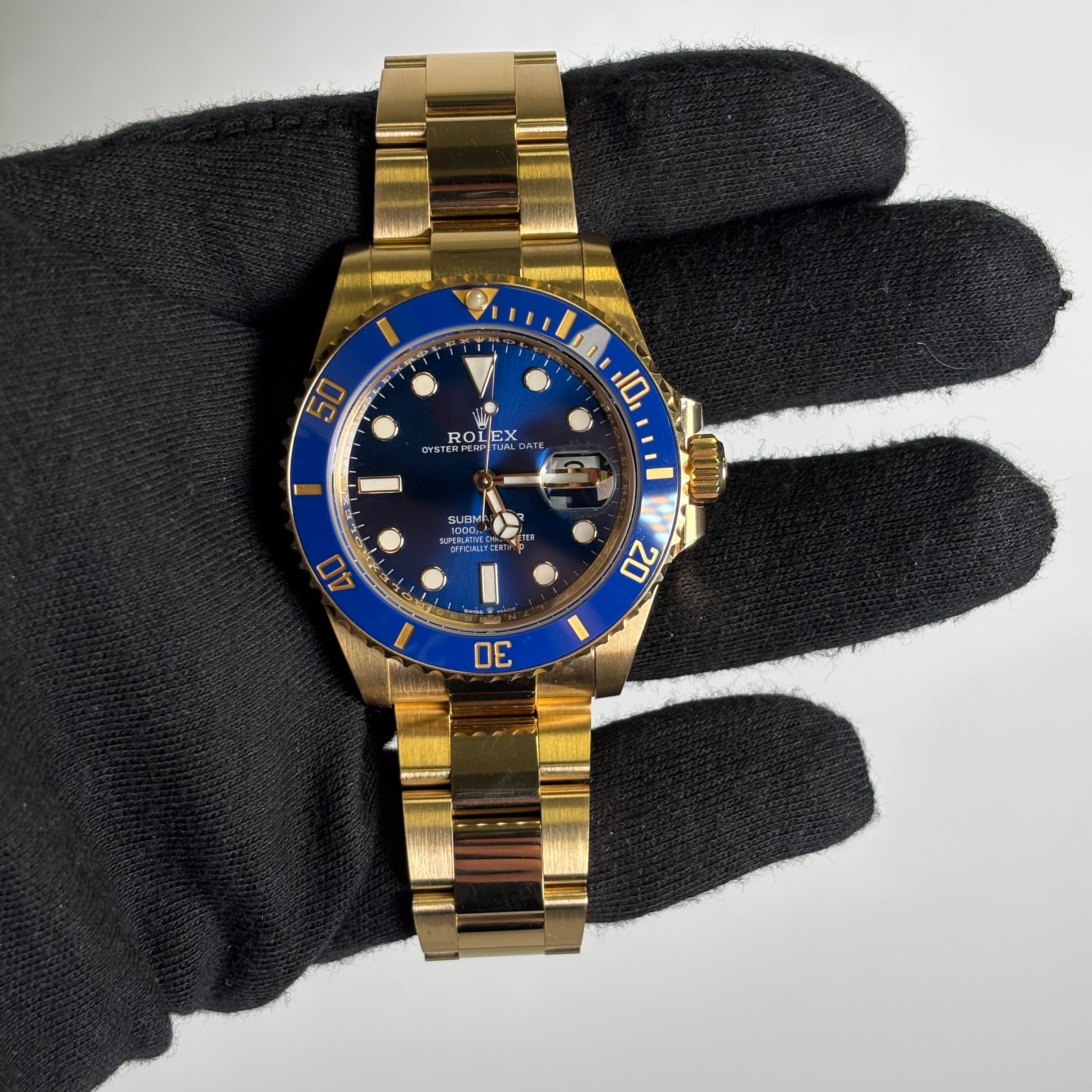 Rolex Submariner 41mm Blue Dial Watch Ref# 126618LB - Happy Jewelers Fine Jewelry Lifetime Warranty