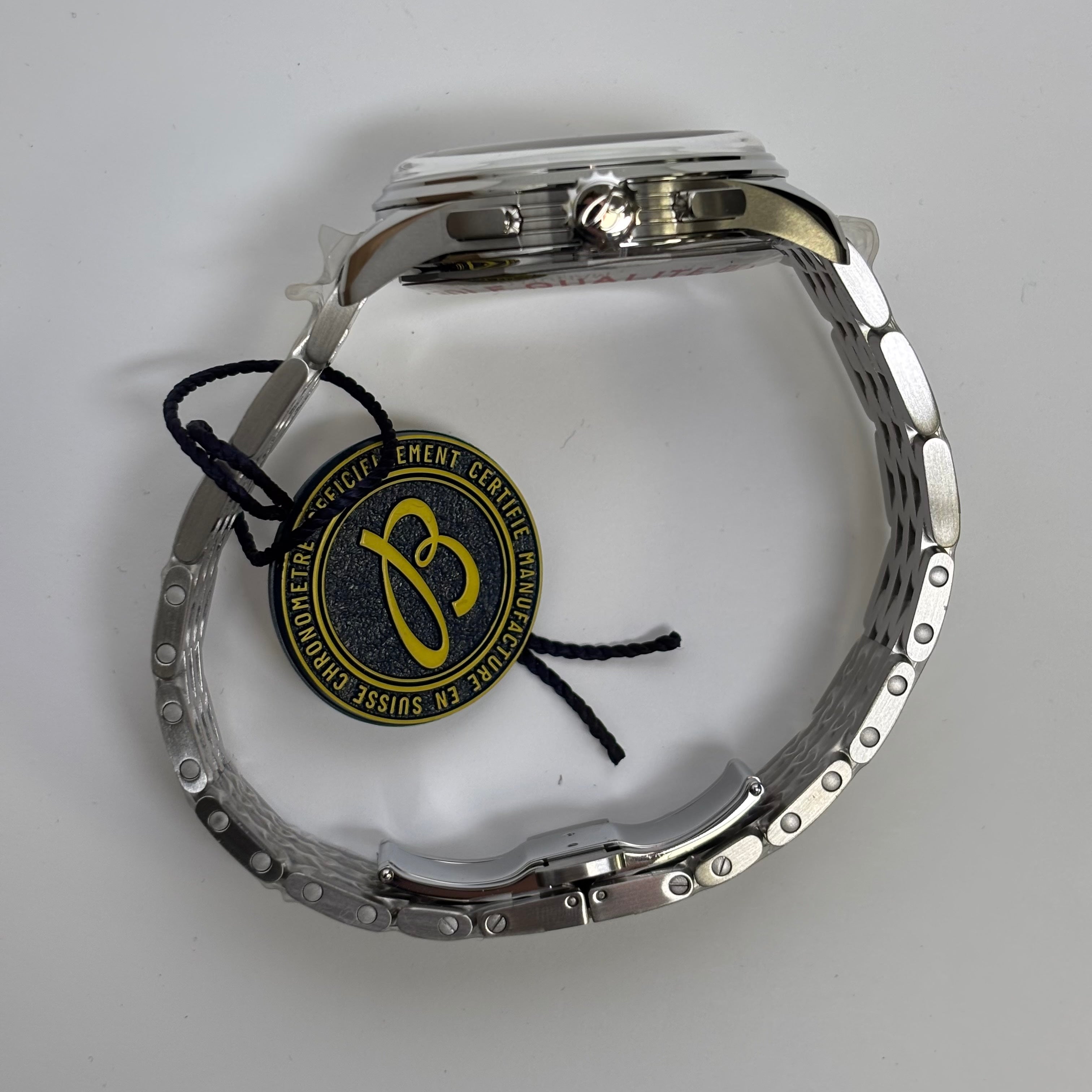 Breitling Premier 42mm Beige Dial Ref# AB0145 - Happy Jewelers Fine Jewelry Lifetime Warranty