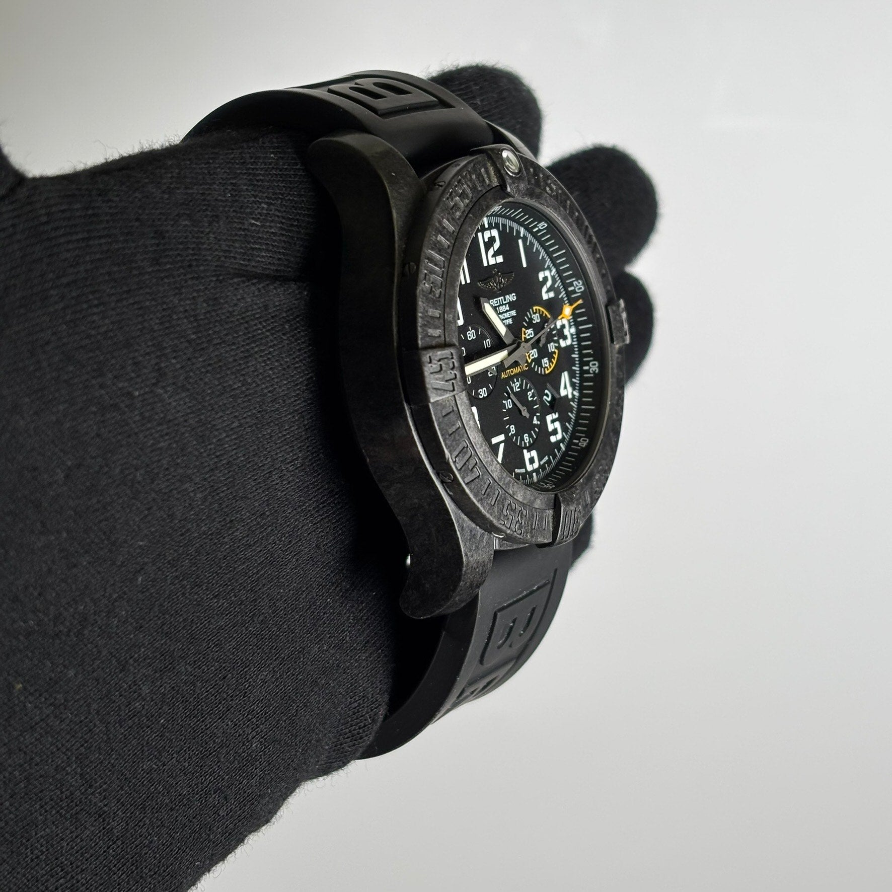 Breitling Avenger 50mm Black Dial Watch Ref# XB0170 - Happy Jewelers Fine Jewelry Lifetime Warranty