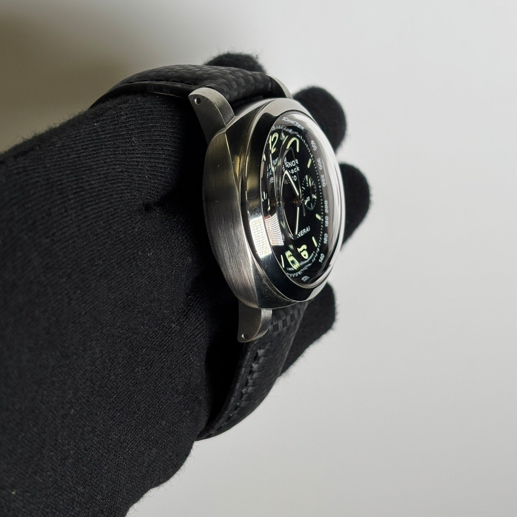 Panerai Luminor 44mm Black Dial Watch Ref# PAM00212 - Happy Jewelers Fine Jewelry Lifetime Warranty