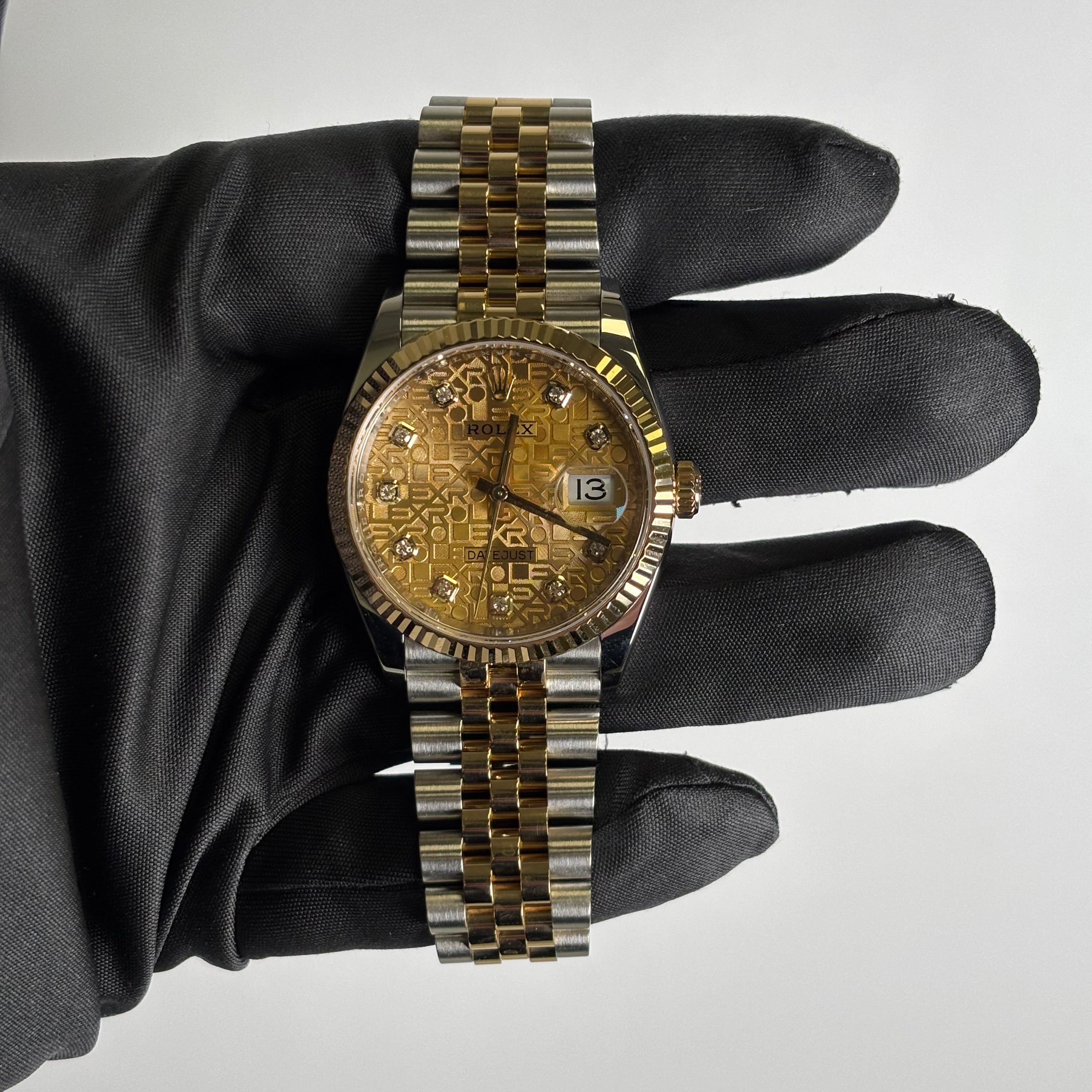 Rolex Datejust 36mm Champagne Dial Watch Ref# 126233 - Happy Jewelers Fine Jewelry Lifetime Warranty