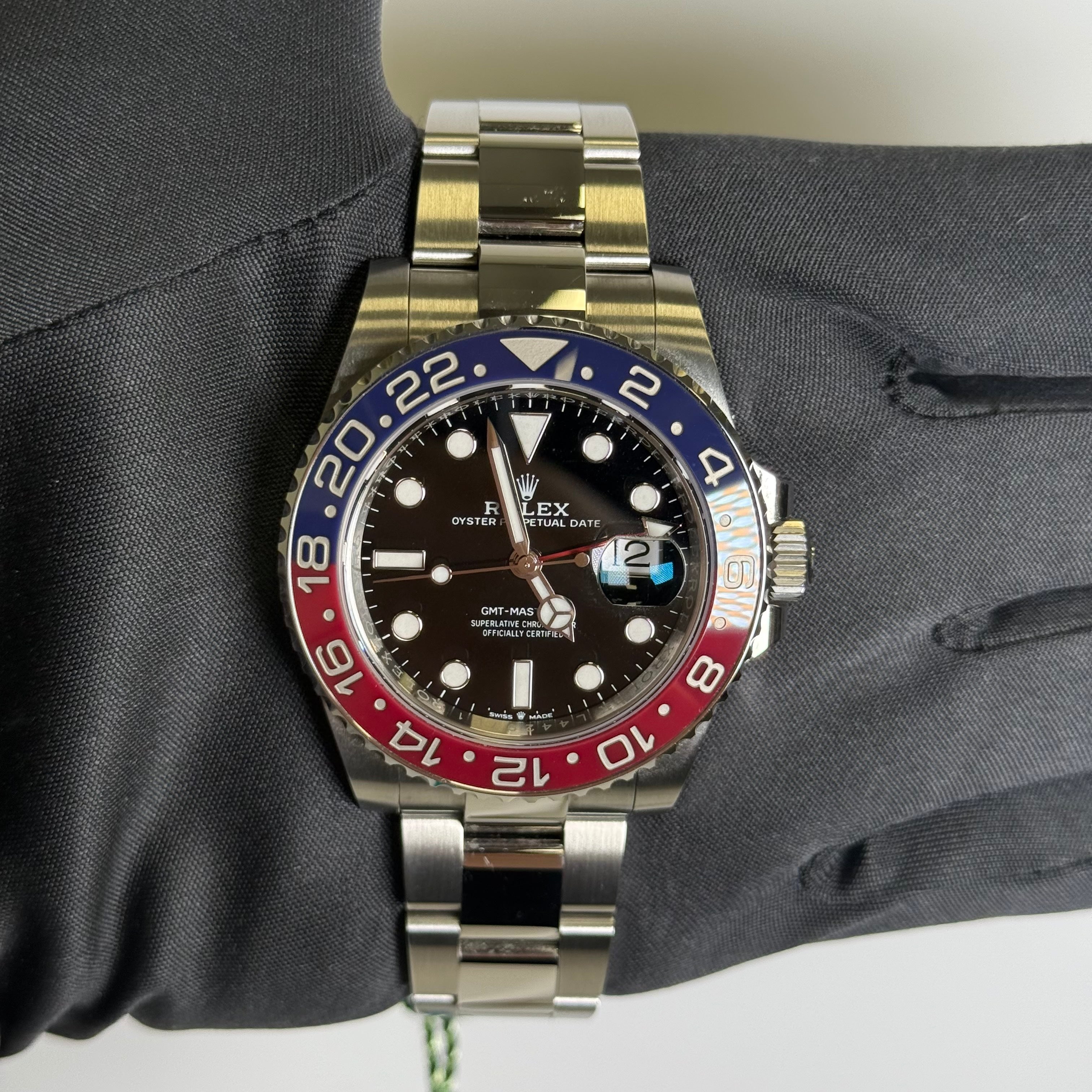 Rolex GMT-Master II 40mm Black Dial Watch Ref# 126710BLRO - Happy Jewelers Fine Jewelry Lifetime Warranty
