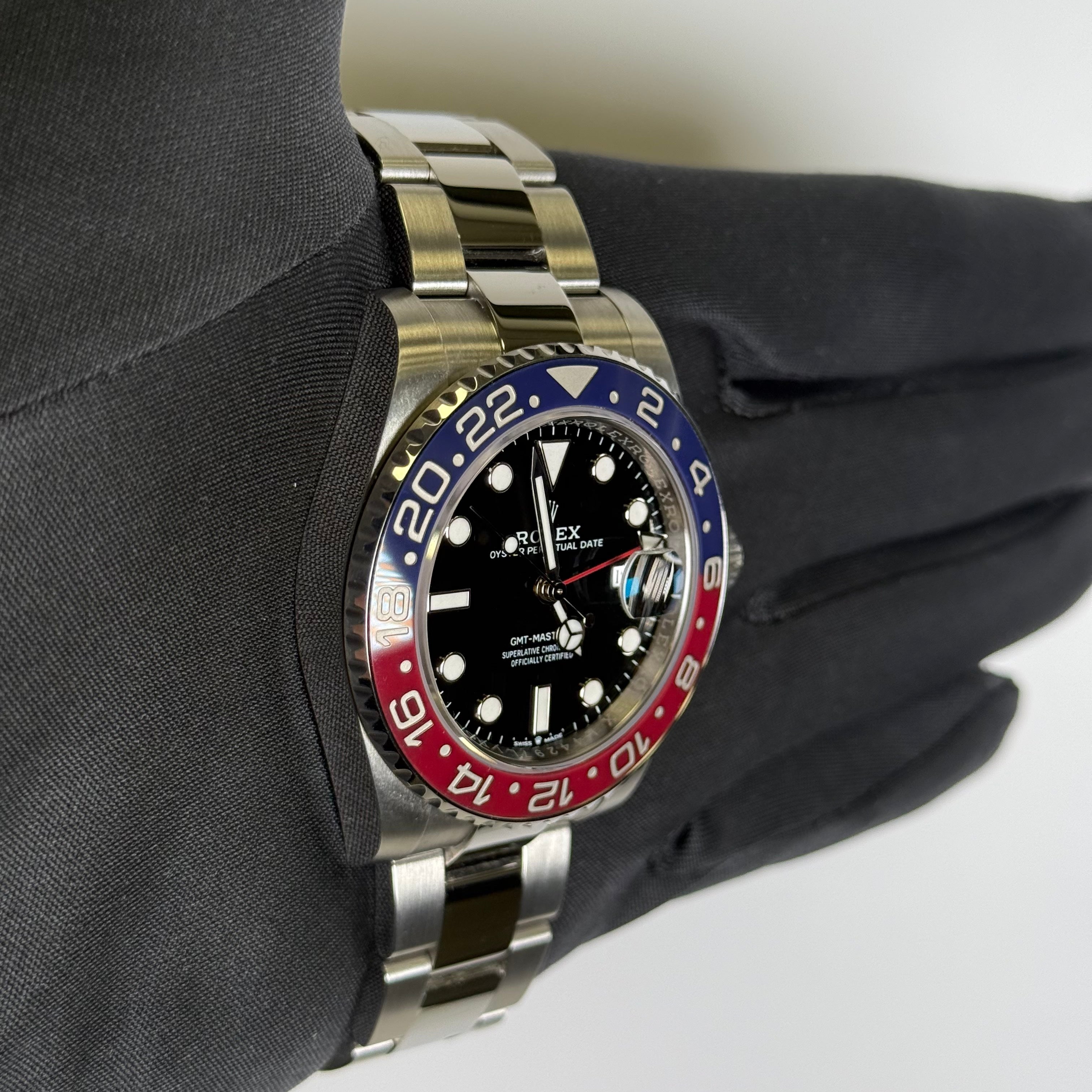 Rolex GMT-Master II 40mm Black Dial Watch Ref# 126710BLRO - Happy Jewelers Fine Jewelry Lifetime Warranty